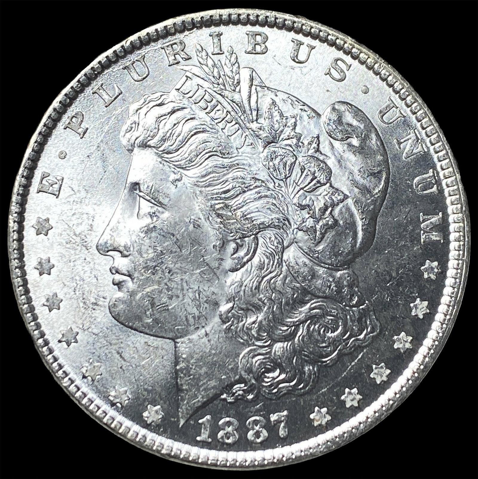 1887 Morgan Silver Dollar UNCIRCULATED: 1887 Morgan Silver Dollar UNCIRCULATED