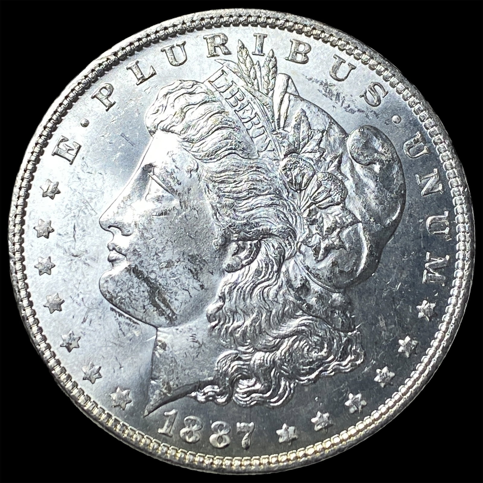 1887 Morgan Silver Dollar UNCIRCULATED: 1887 Morgan Silver Dollar UNCIRCULATED