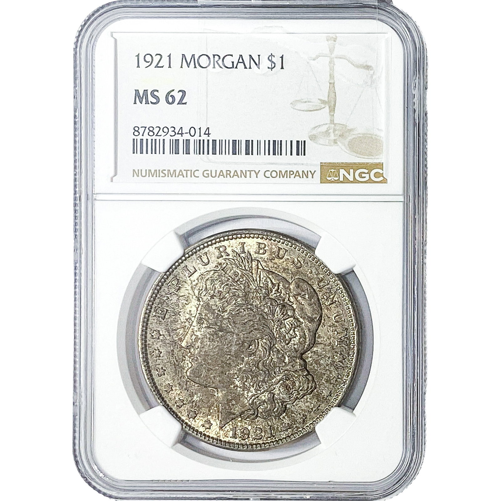 1921 NGC MS62 (1 of 2)