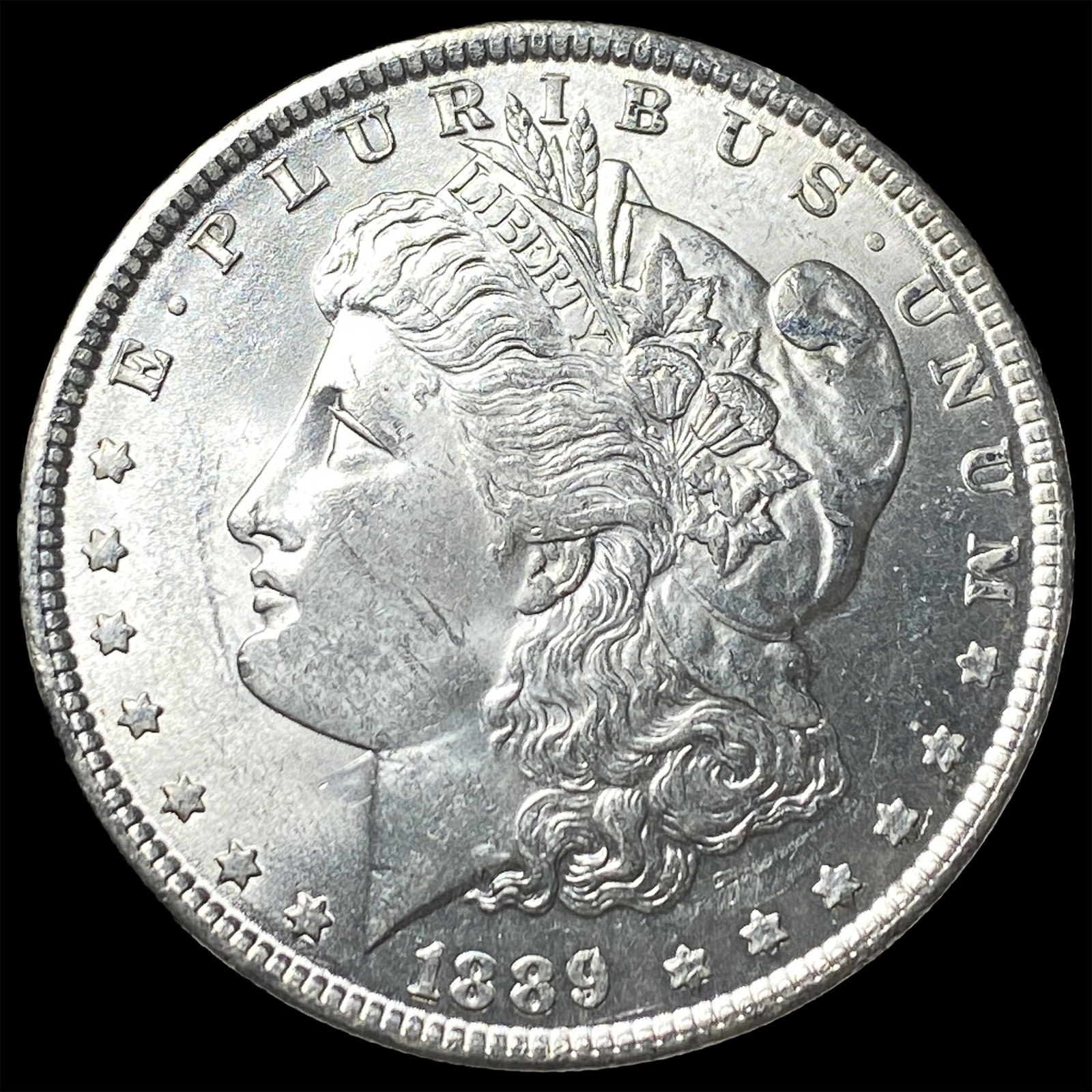 1889 Silver Morgan Dollar UNCIRCULATED: 1889 Silver Morgan Dollar UNCIRCULATED