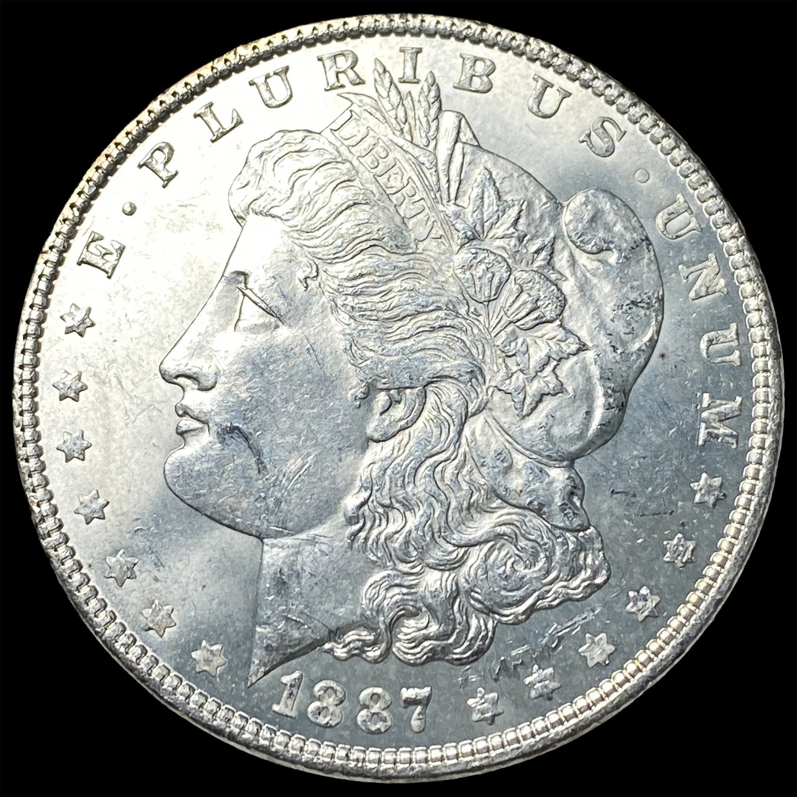 1887 Morgan Silver Dollar UNCIRCULATED: 1887 Morgan Silver Dollar UNCIRCULATED