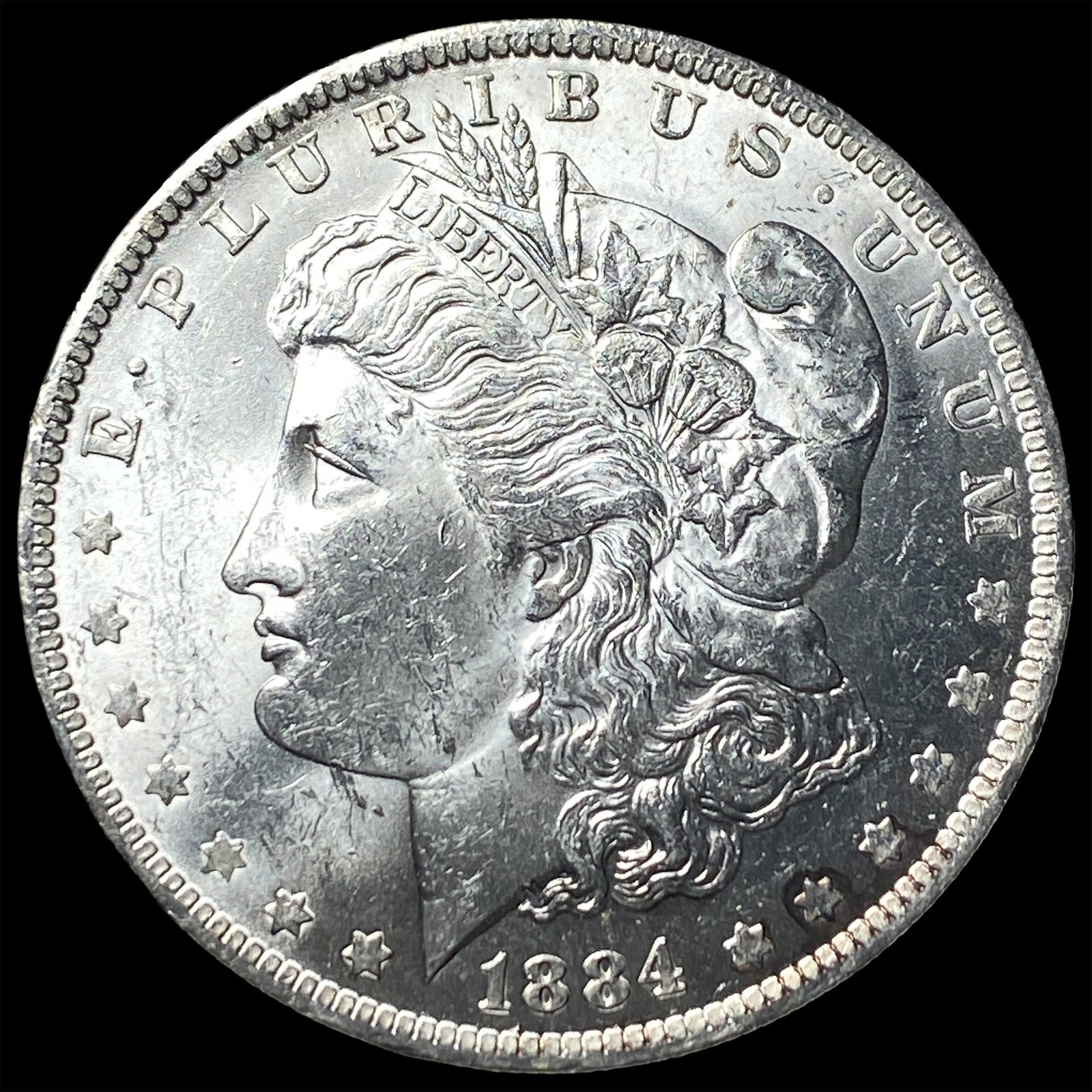 1884-O Morgan Silver Dollar UNCIRCULATED: 1884-O Morgan Silver Dollar UNCIRCULATED