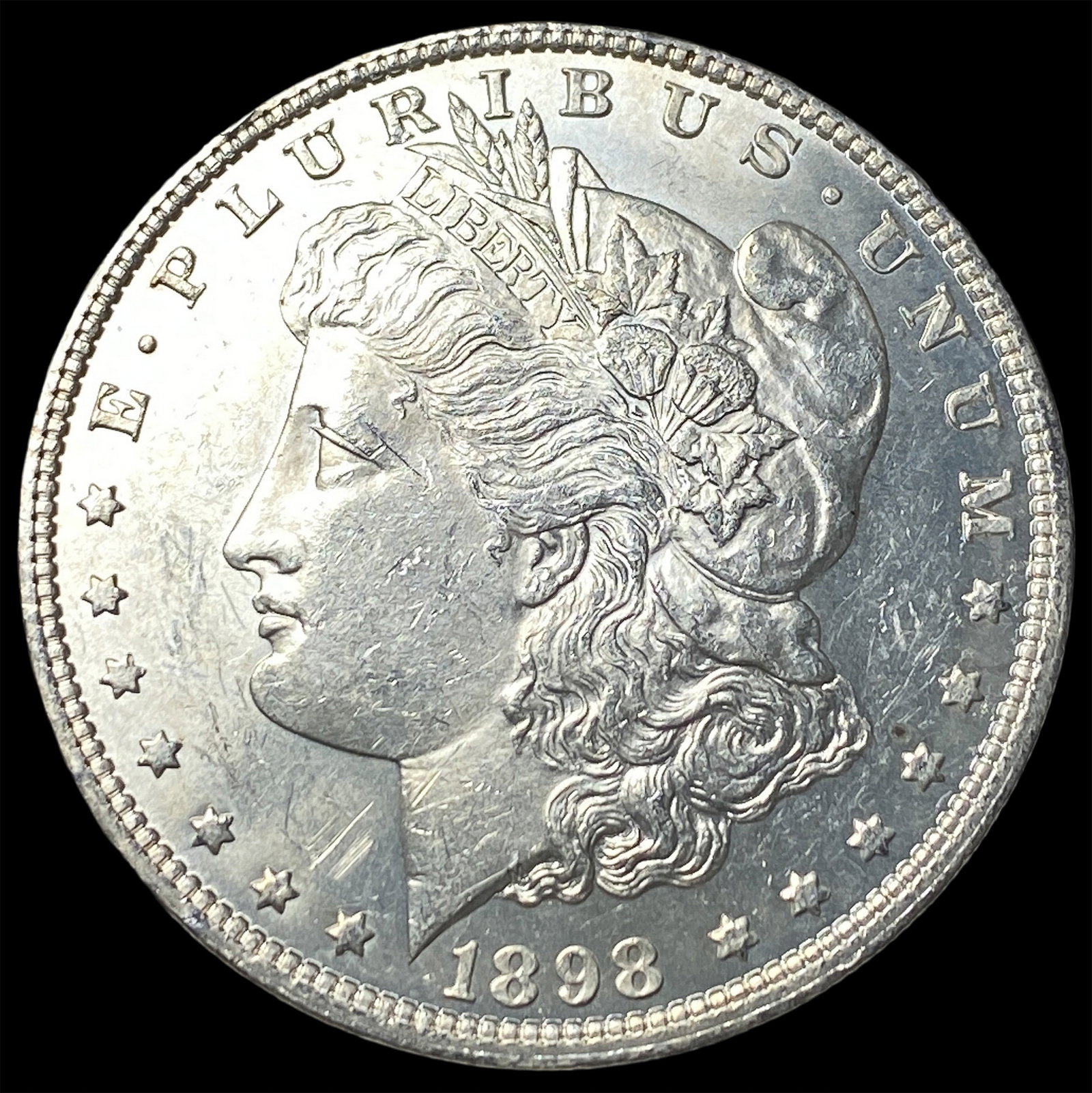 1898 Morgan Silver Dollar UNCIRCULATED: 1898 Morgan Silver Dollar UNCIRCULATED