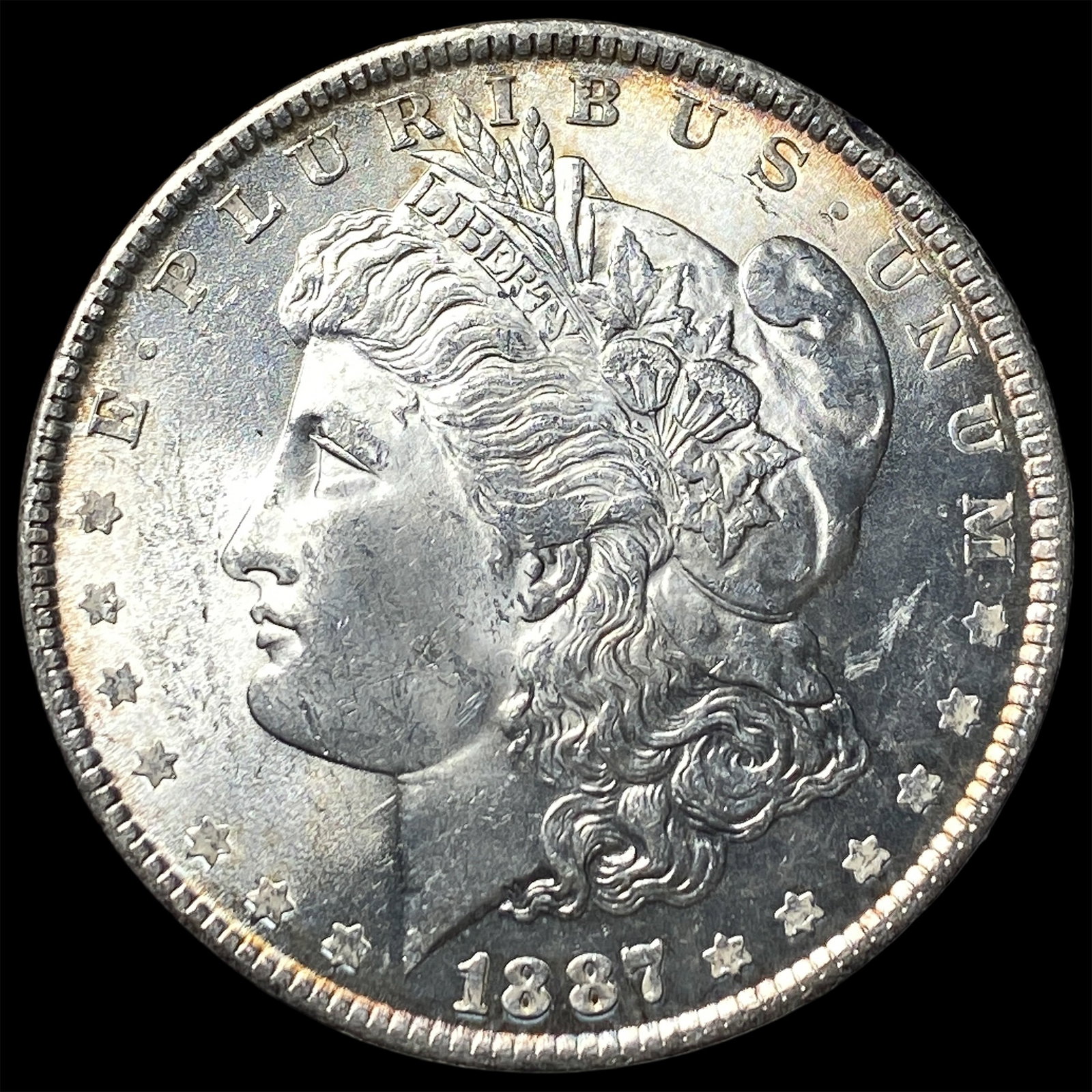 1887 Silver Morgan Dollar UNCIRCULATED: 1887 Silver Morgan Dollar UNCIRCULATED