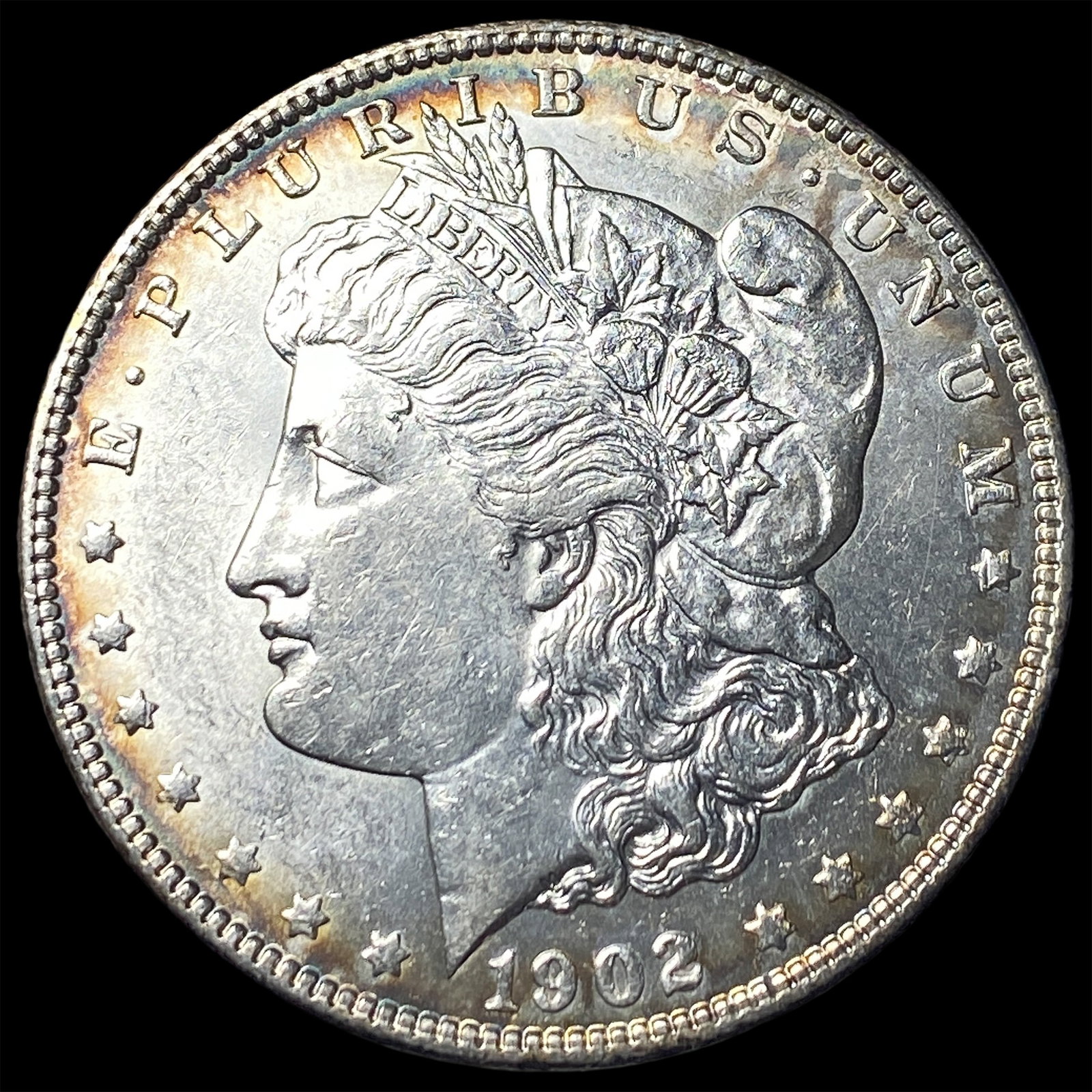 1902 Morgan Silver Dollar CLOSELY UNCIRCULATED: 1902 Morgan Silver Dollar CLOSELY UNCIRCULATED