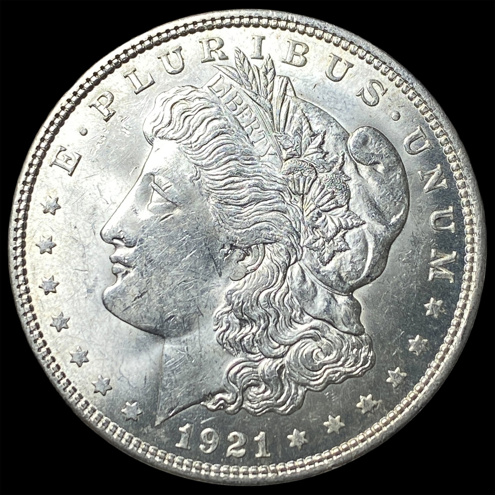 1921 Morgan Silver Dollar UNCIRCULATED: 1921 Morgan Silver Dollar UNCIRCULATED