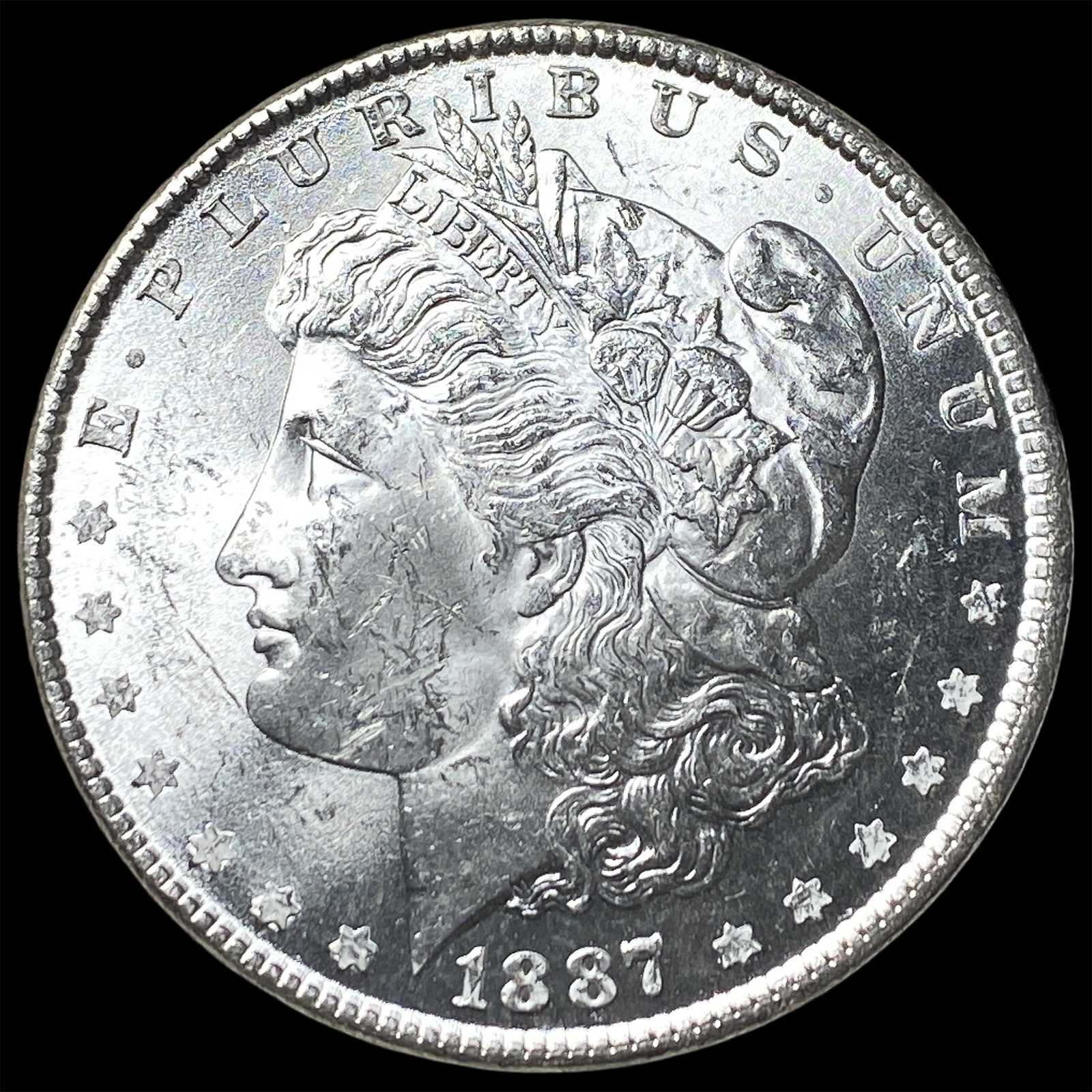 1887 Morgan Silver Dollar UNCIRCULATED: 1887 Morgan Silver Dollar UNCIRCULATED