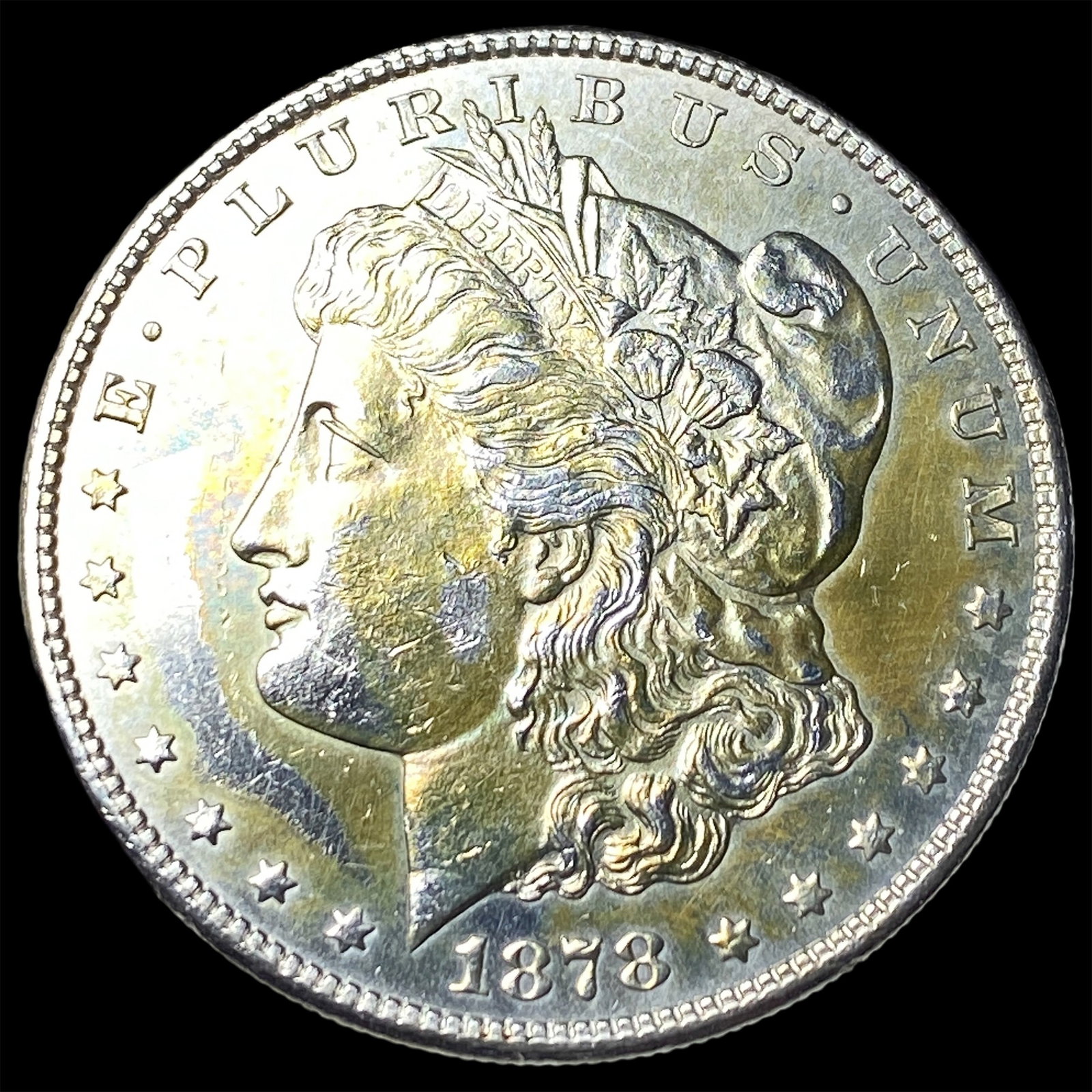 1878-S Silver Morgan Dollar HIGH GRADE: 1878-S Silver Morgan Dollar HIGH GRADE