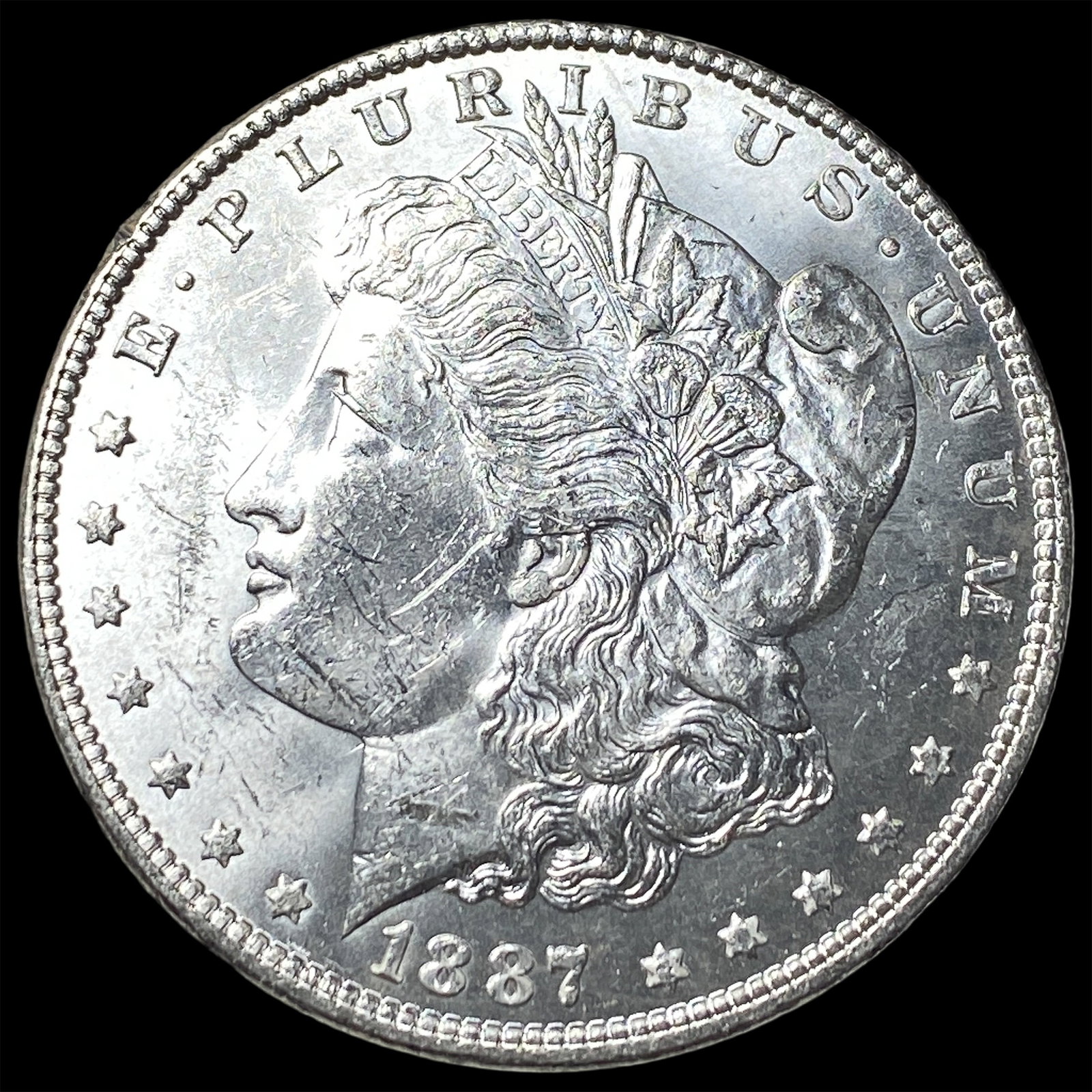 1887 Morgan Silver Dollar UNCIRCULATED: 1887 Morgan Silver Dollar UNCIRCULATED