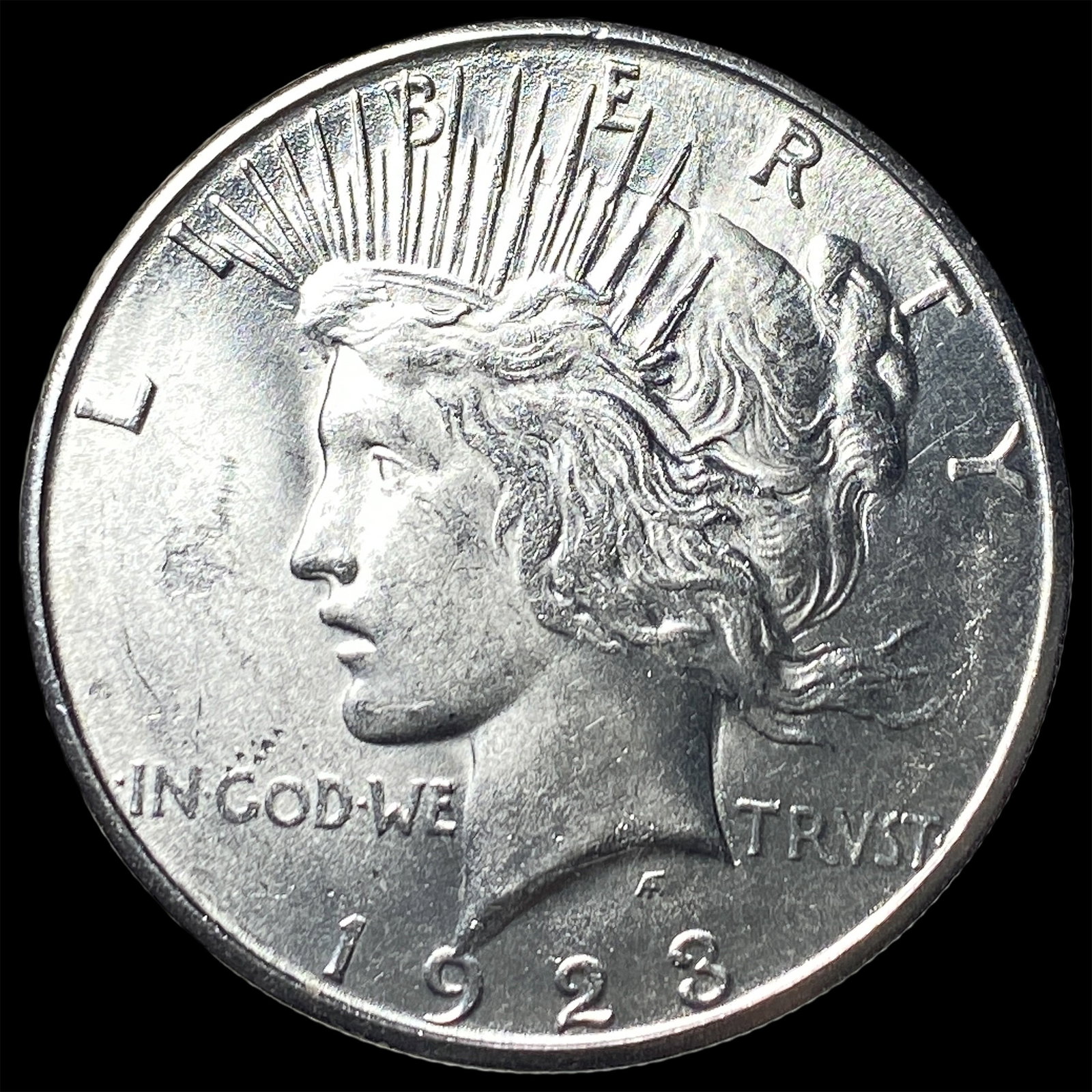 1923-S Silver Peace Dollar UNCIRCULATED: 1923-S Silver Peace Dollar UNCIRCULATED