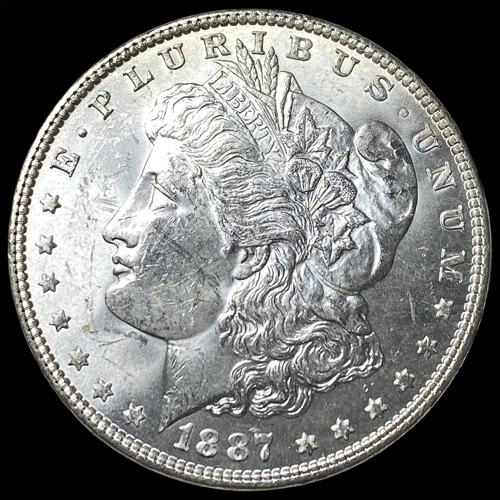 1887 Morgan Silver Dollar UNCIRCULATED: 1887 Morgan Silver Dollar UNCIRCULATED