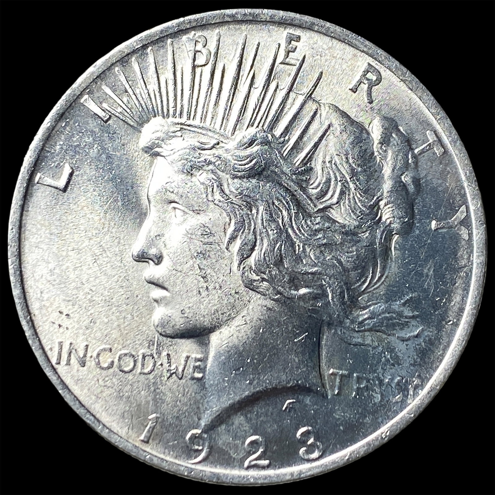 1923 Silver Peace Dollar UNCIRCULATED: 1923 Silver Peace Dollar UNCIRCULATED