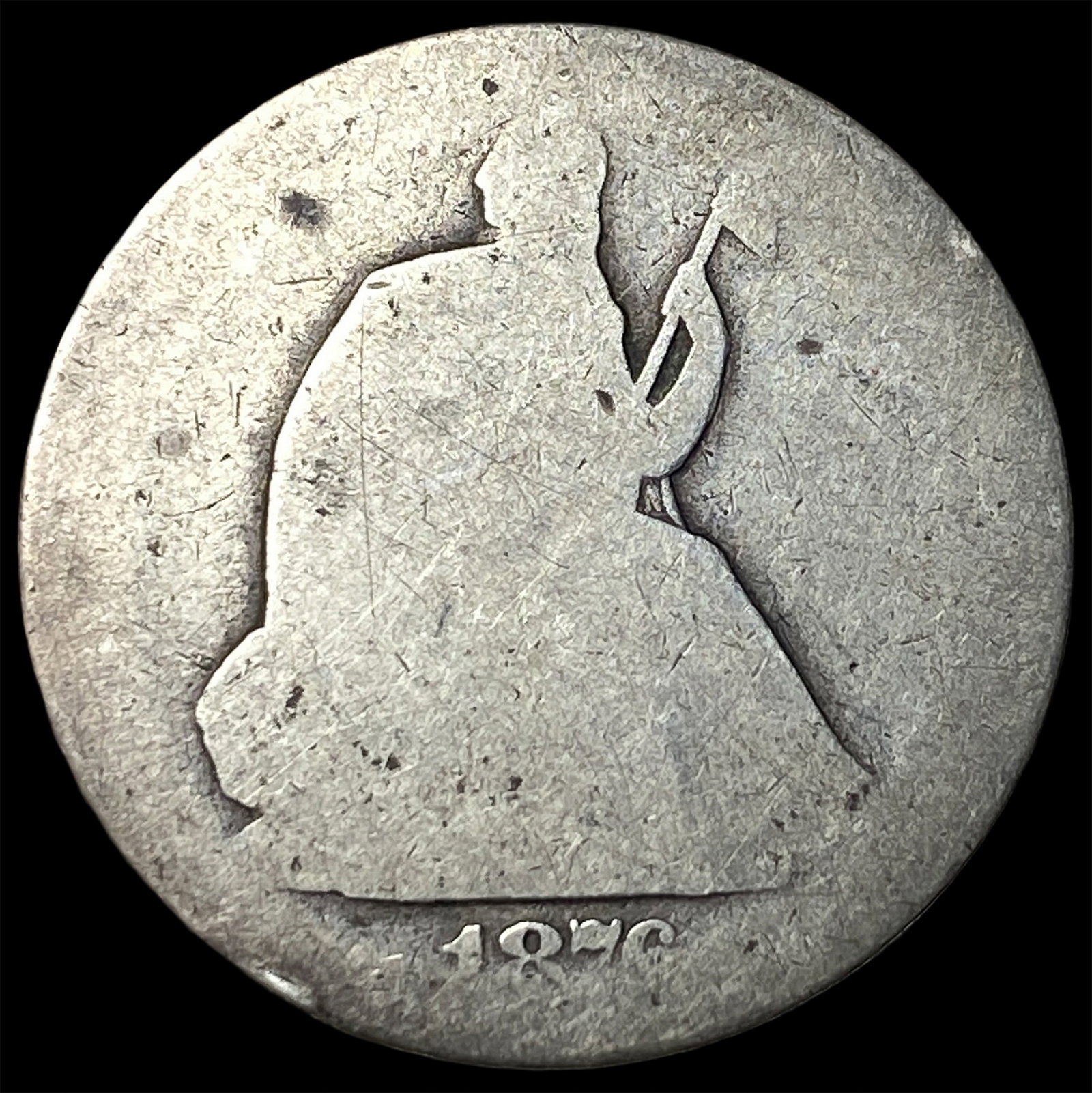 1876 Seated Liberty Half Dollar NICELY CIRCULATED: 1876 Seated Liberty Half Dollar NICELY CIRCULATED
