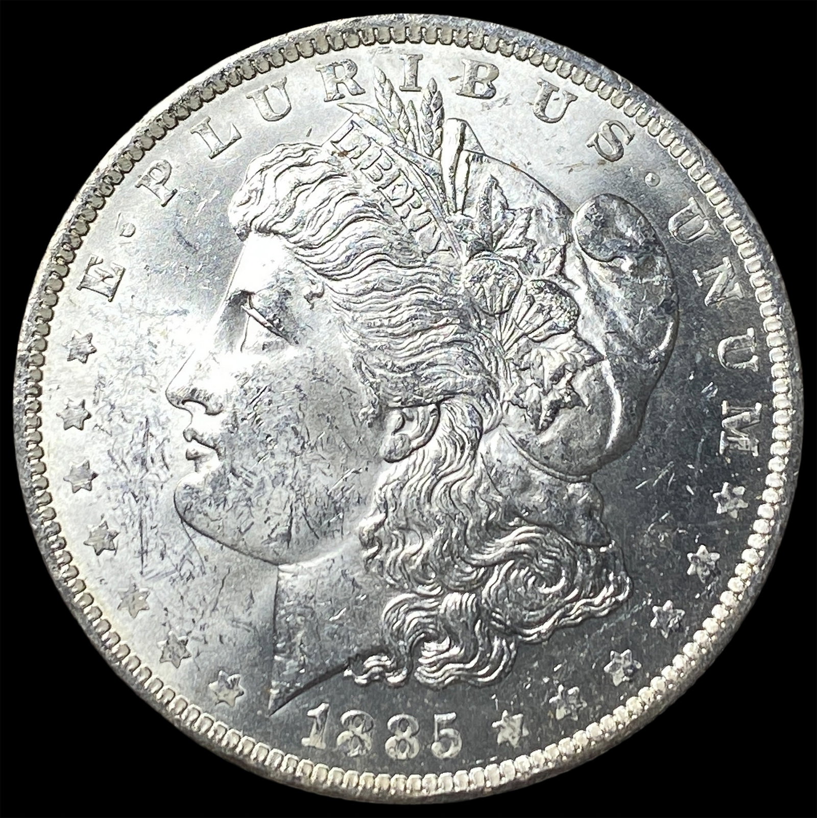 1885 Morgan Silver Dollar UNCIRCULATED: 1885 Morgan Silver Dollar UNCIRCULATED