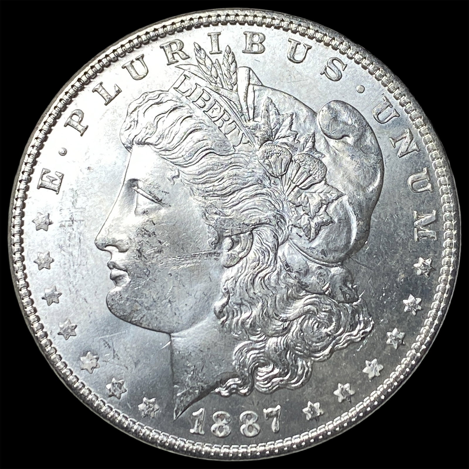 1887 Morgan Silver Dollar UNCIRCULATED: 1887 Morgan Silver Dollar UNCIRCULATED