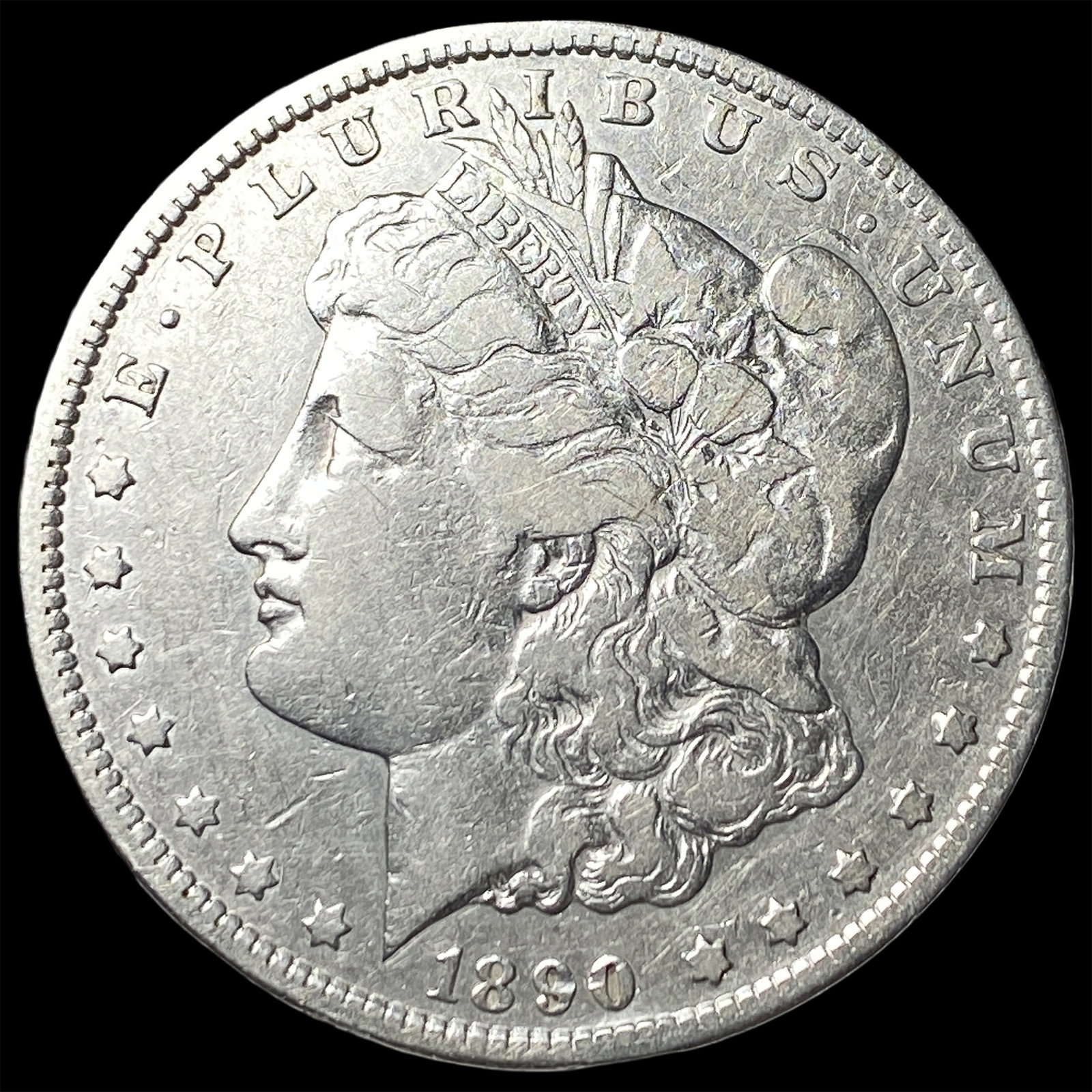 1890-CC Silver Morgan Dollar LIGHTLY CIRCULATED (1 of 2)