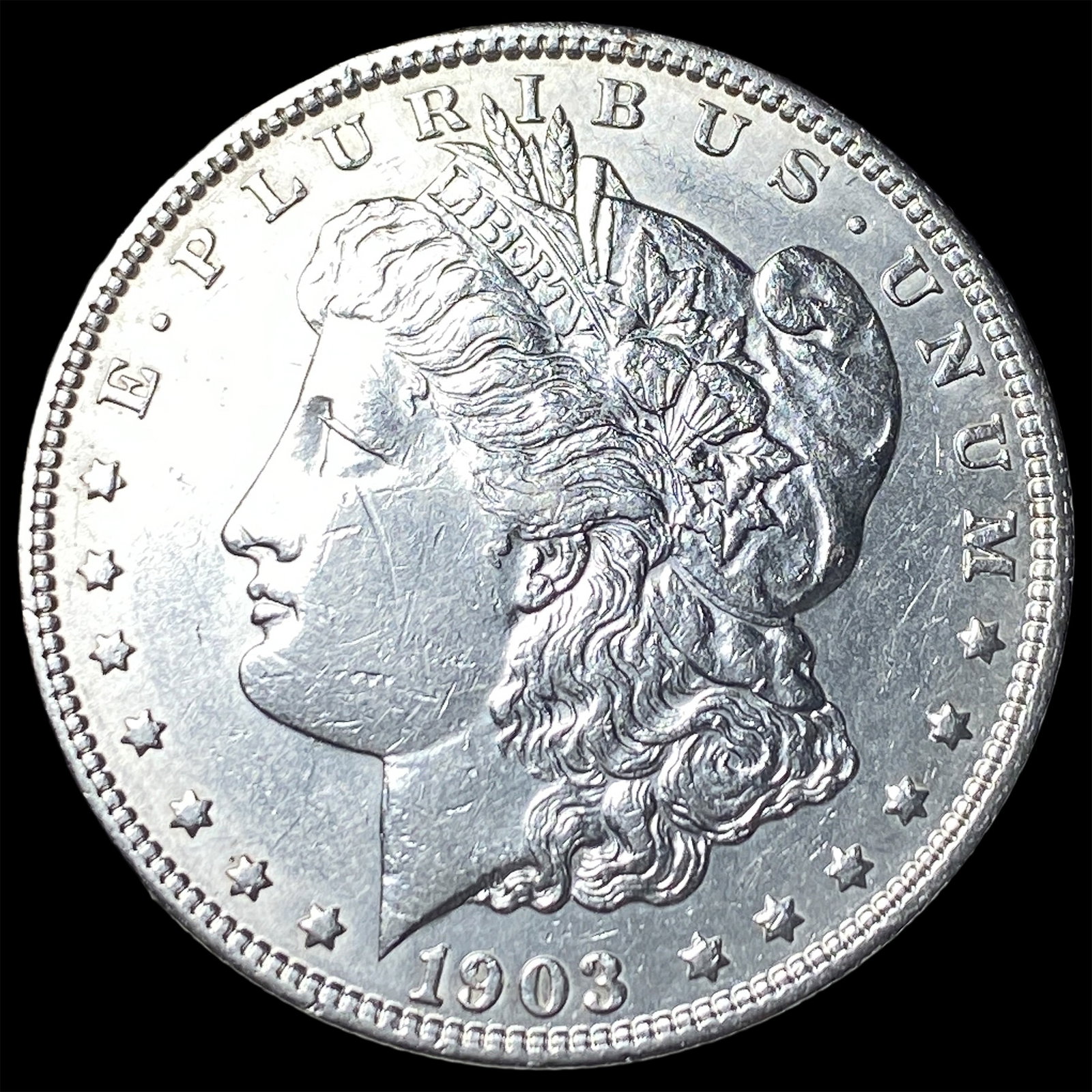 1903 Morgan Silver Dollar CHOICE AU: 1903 Morgan Silver Dollar CHOICE AU