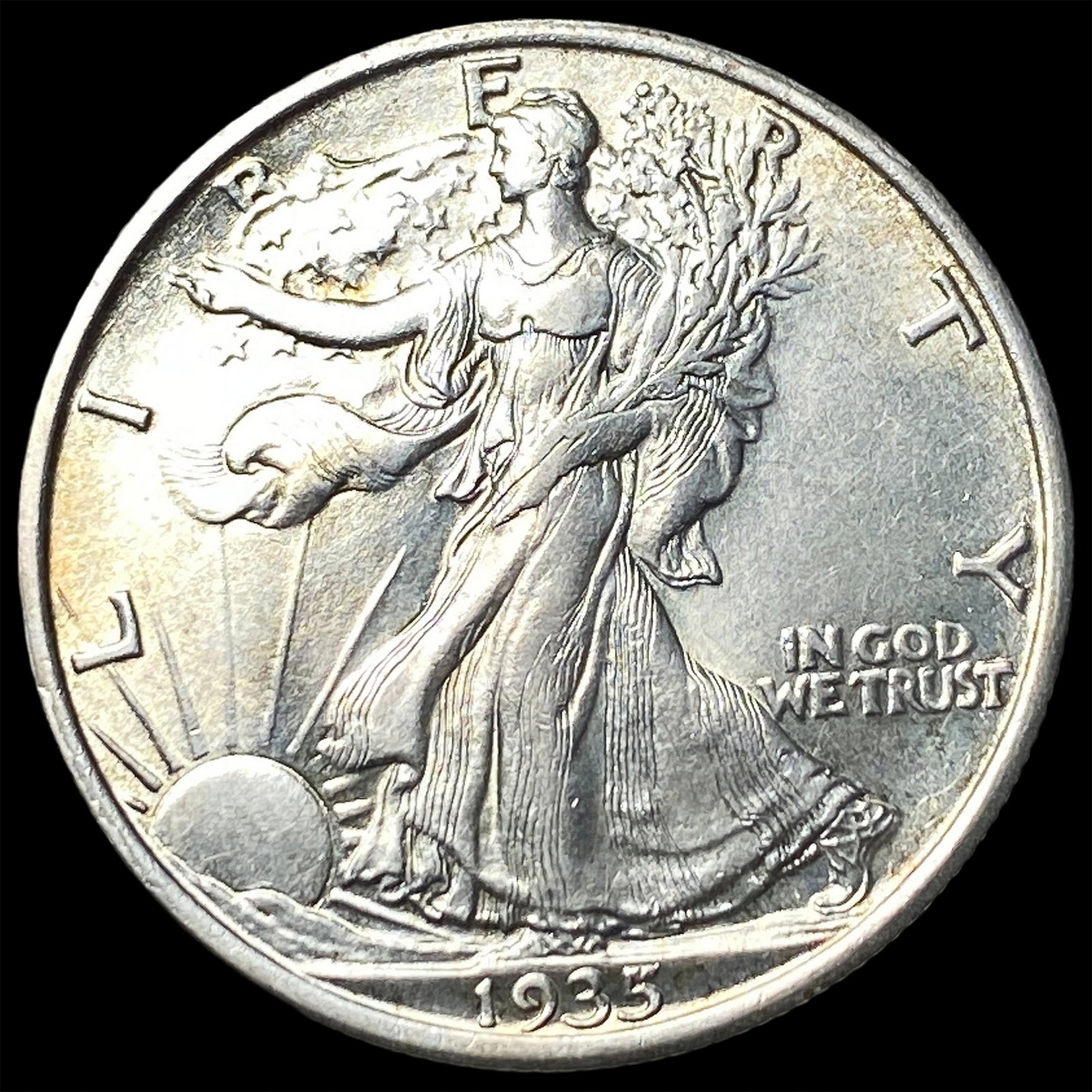 1935 Walking Liberty Half Dollar UNCIRCULATED: 1935 Walking Liberty Half Dollar UNCIRCULATED