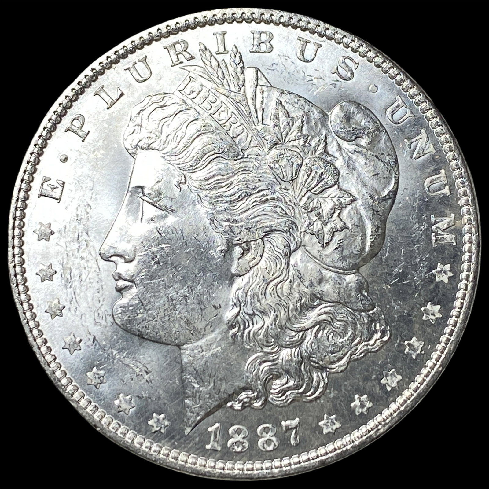 1887 Morgan Silver Dollar UNCIRCULATED: 1887 Morgan Silver Dollar UNCIRCULATED
