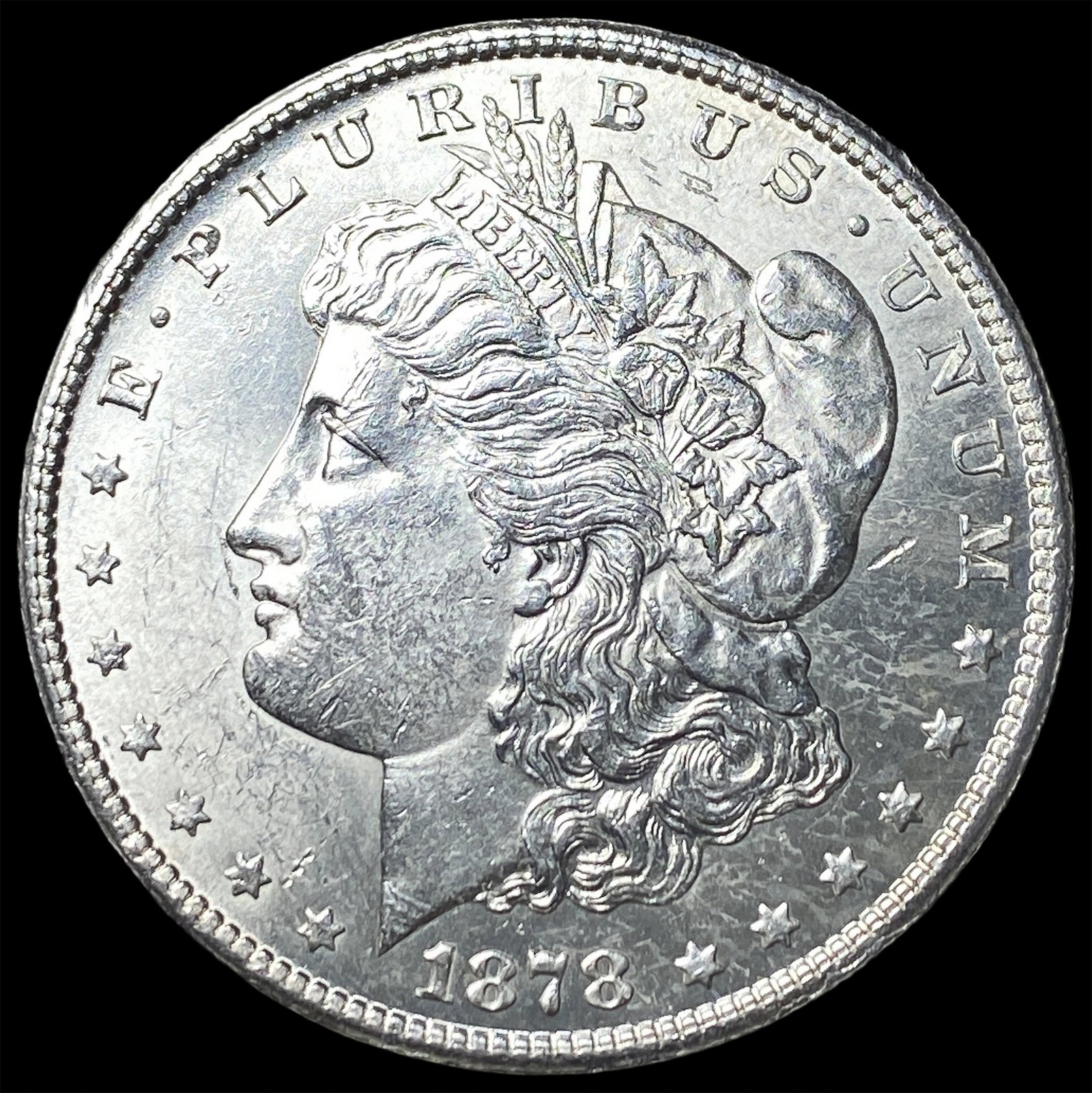 1878-S Silver Morgan Dollar UNCIRCULATED: 1878-S Silver Morgan Dollar UNCIRCULATED