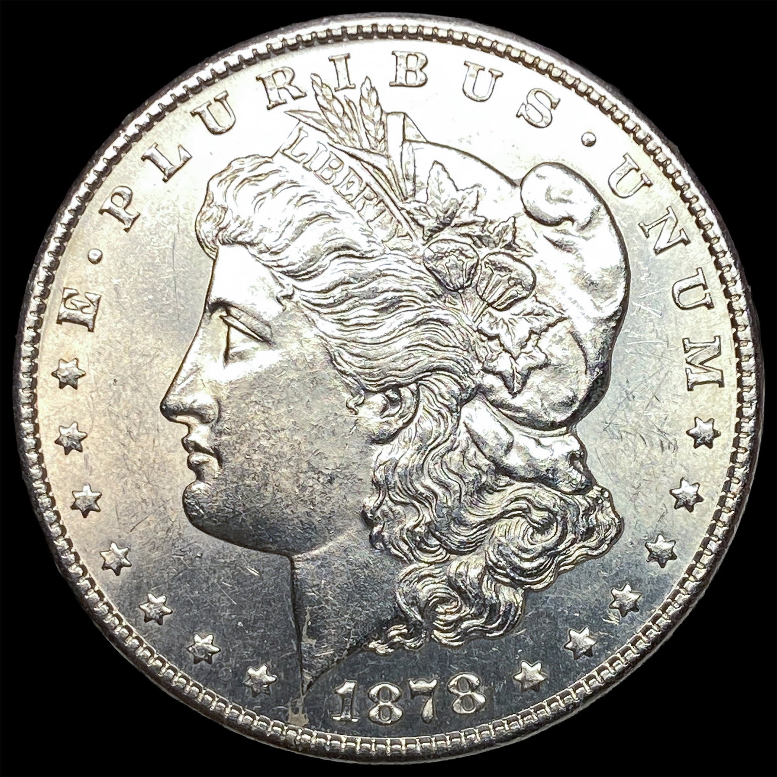 1878-S Silver Morgan Dollar UNCIRCULATED: 1878-S Silver Morgan Dollar UNCIRCULATED