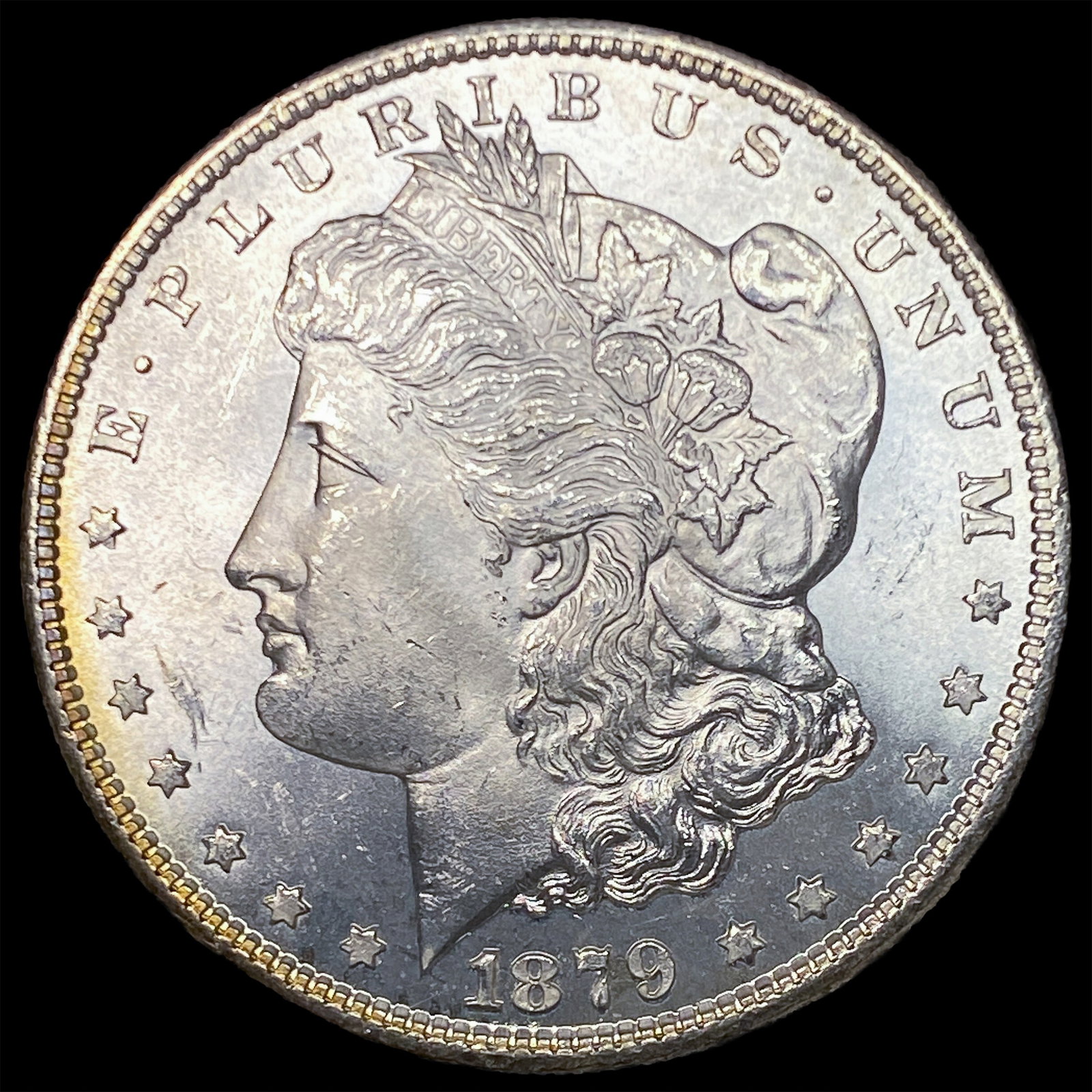 1879-S Silver Morgan Dollar CHOICE BU: 1879-S Silver Morgan Dollar CHOICE BU