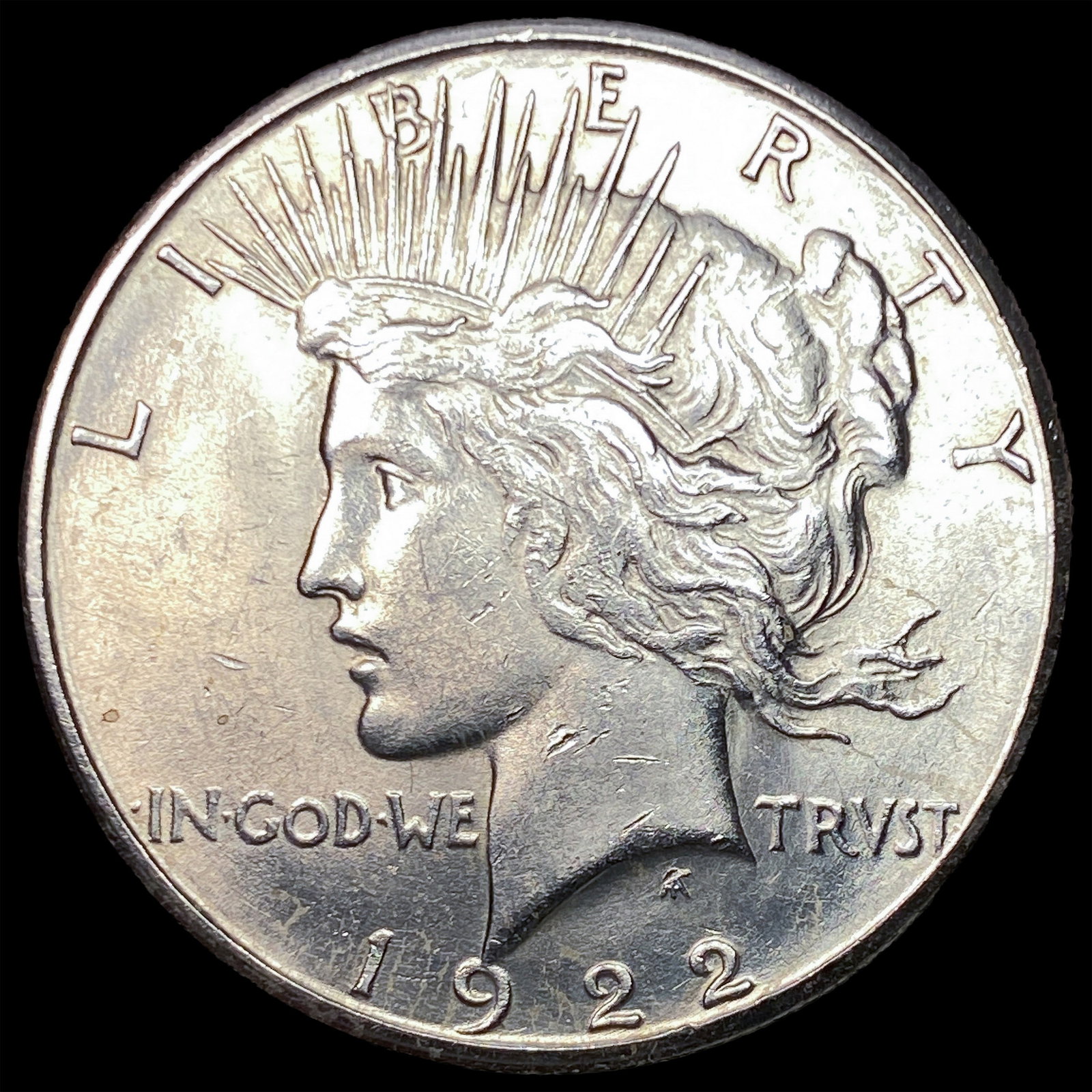 1922-S Silver Peace Dollar UNCIRCULATED: 1922-S Silver Peace Dollar UNCIRCULATED