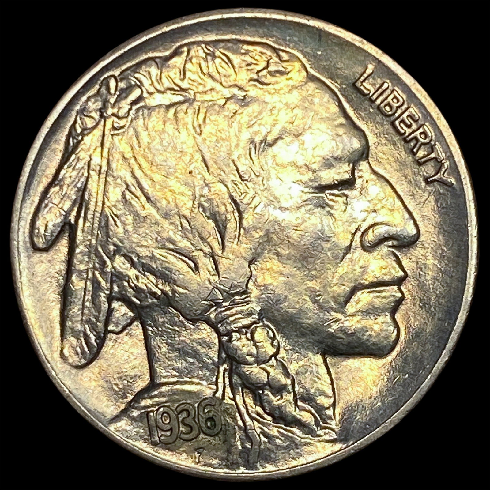 1936-S Buffalo Nickel UNCIRCULATED (1 of 2)