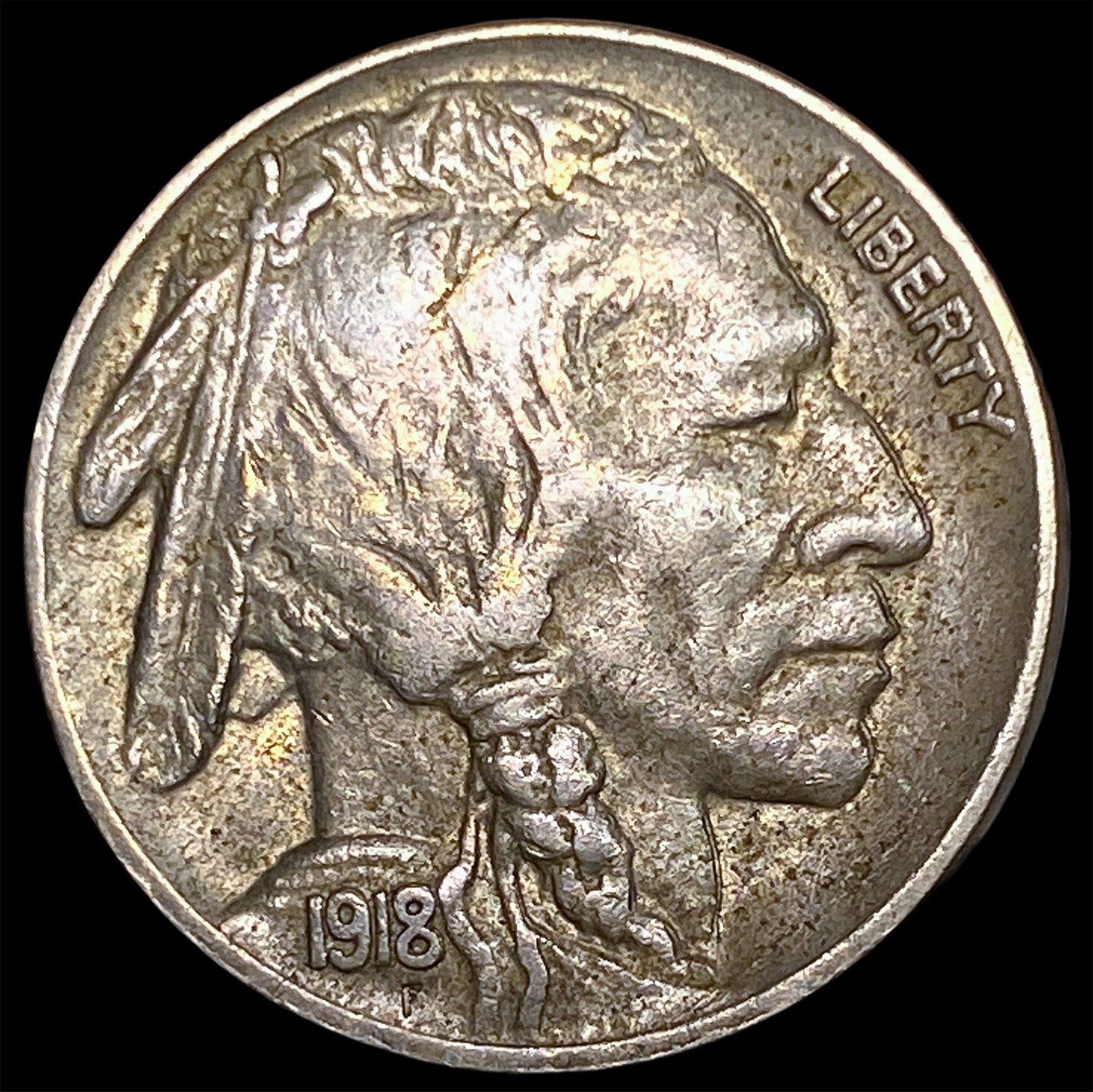 1918 Buffalo Nickel CHOICE AU (1 of 2)