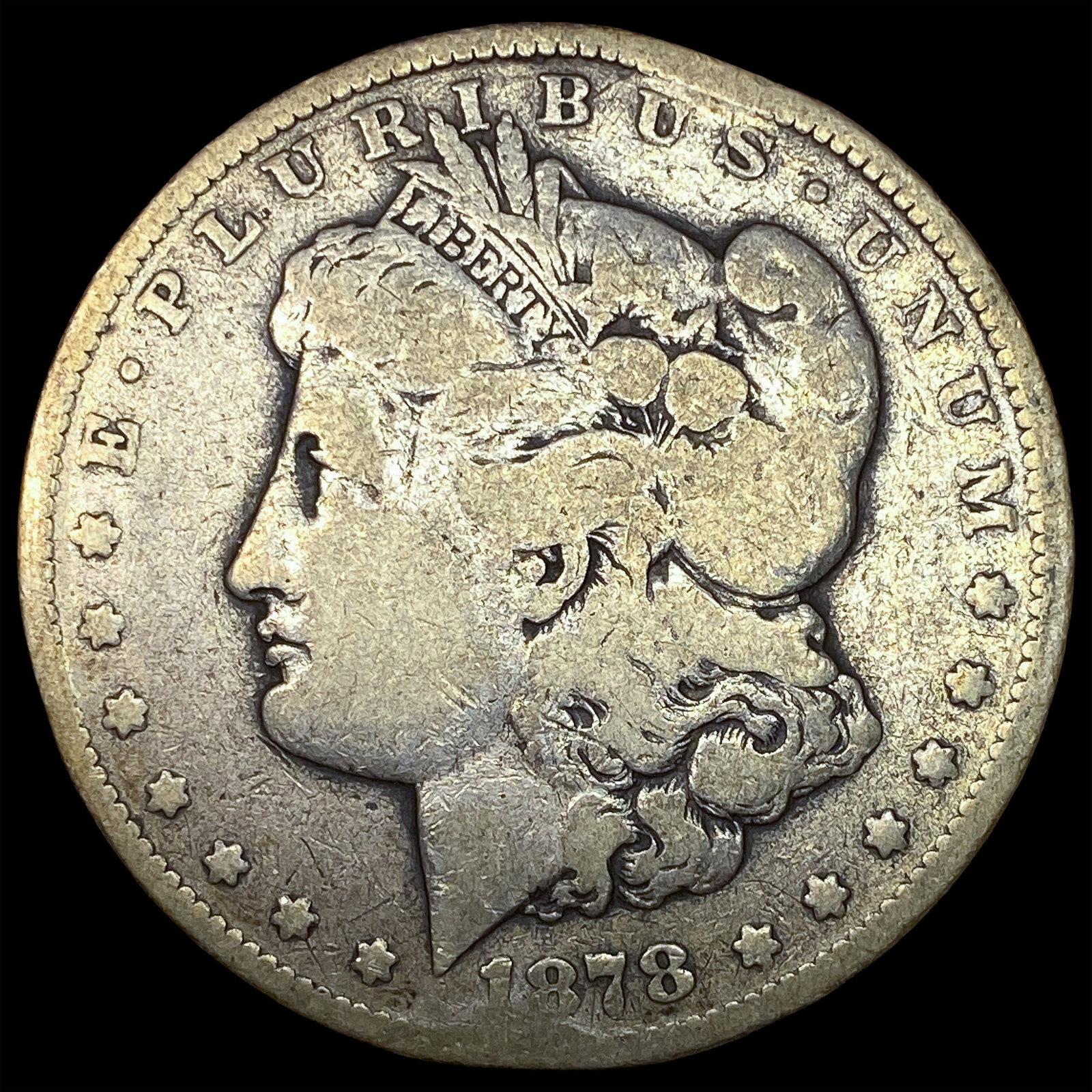 1878-CC Silver Morgan Dollar NICELY CIRCULATED: 1878-CC Silver Morgan Dollar NICELY CIRCULATED