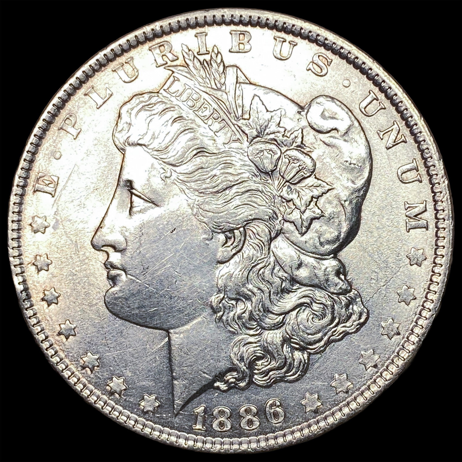 1886 Silver Morgan Dollar UNCIRCULATED: 1886 Silver Morgan Dollar UNCIRCULATED