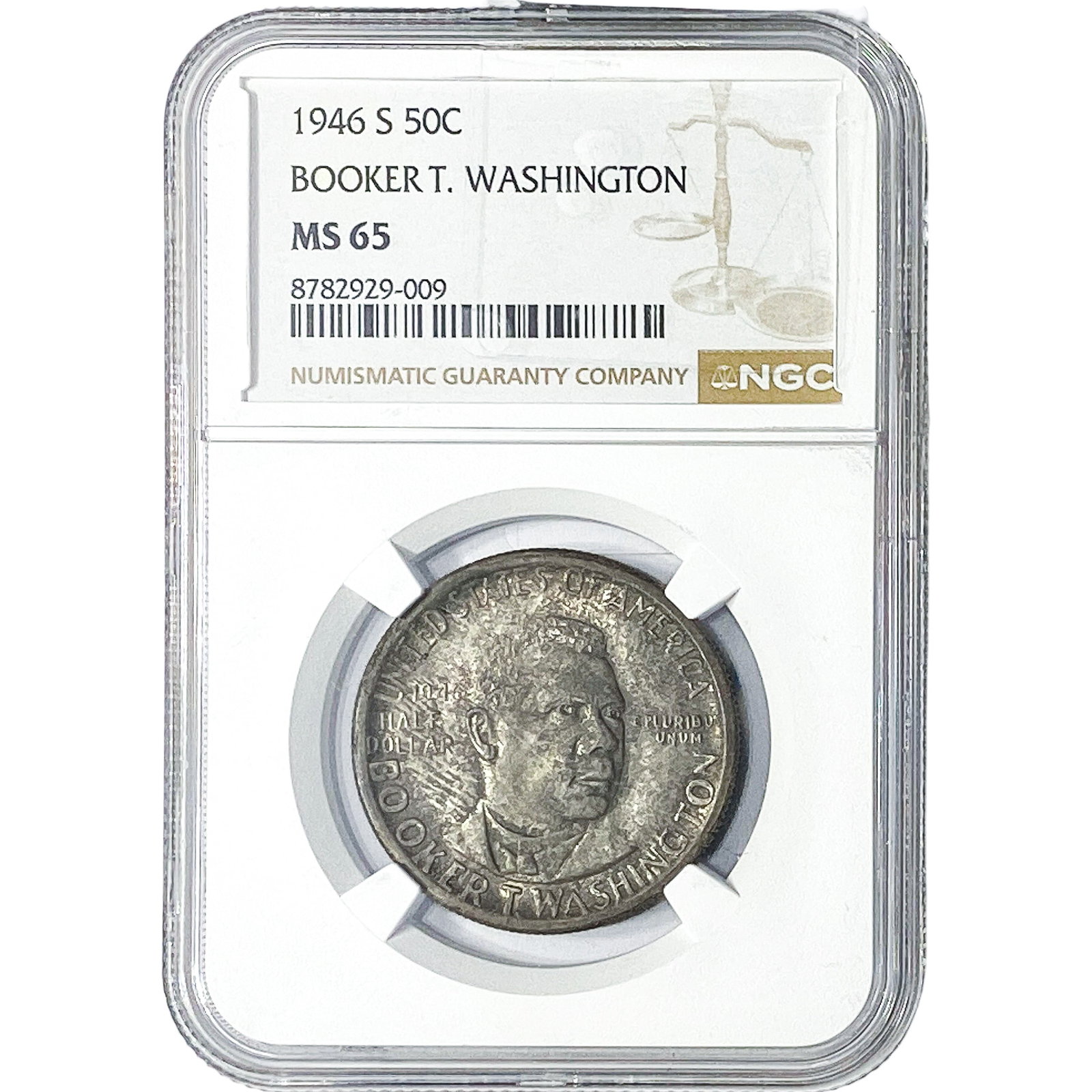 1944-S Walking Liberty Half Dollar NGC MS61: 1944-S Walking Liberty Half Dollar NGC MS61