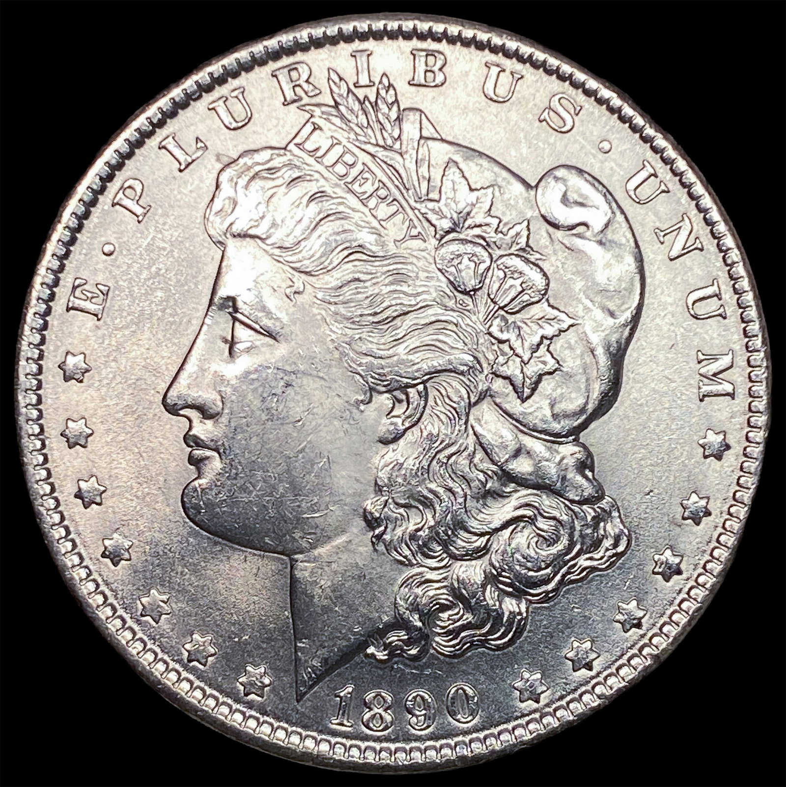 1890 Silver Morgan Dollar UNCIRCULATED: 1890 Silver Morgan Dollar UNCIRCULATED