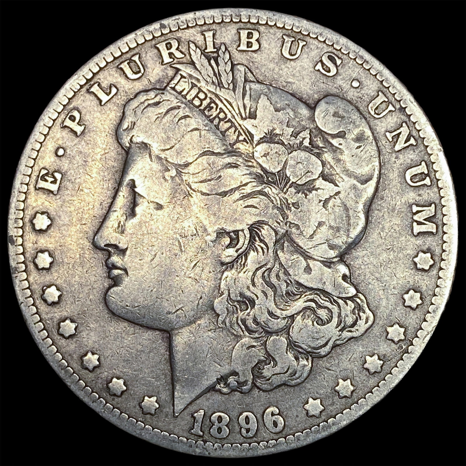 1896-O Silver Morgan Dollar LIGHTLY CIRCULATED: 1896-O Silver Morgan Dollar LIGHTLY CIRCULATED