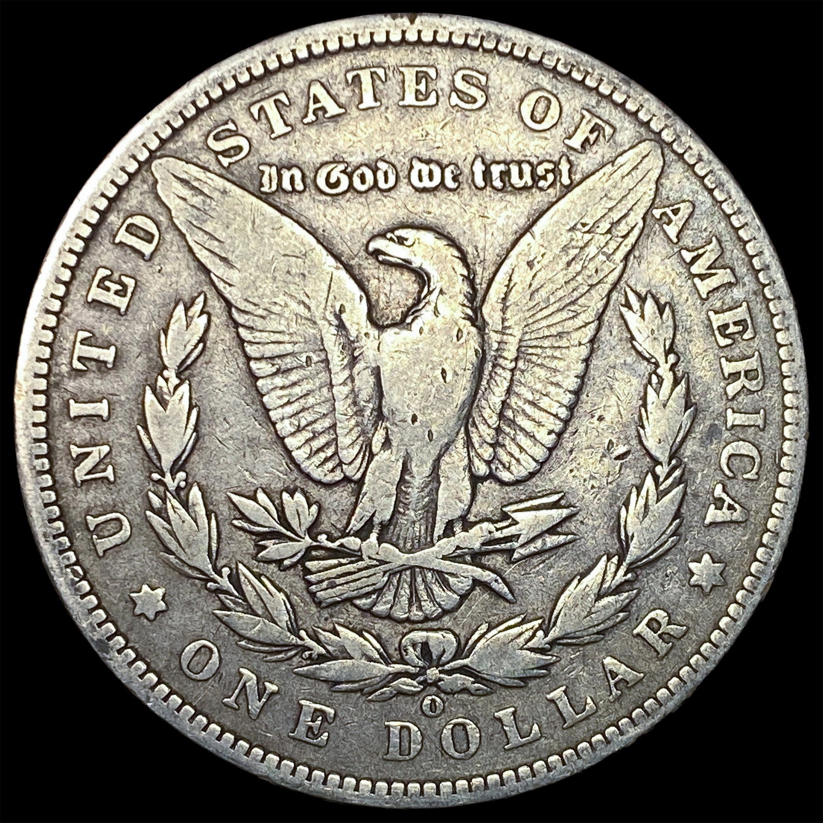 1896-O Silver Morgan Dollar LIGHTLY CIRCULATED - 2