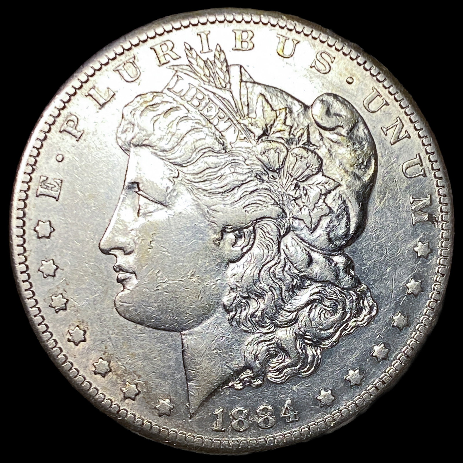 1884 Morgan Silver Dollar CLOSELY UNCIRCULATED: 1884 Morgan Silver Dollar CLOSELY UNCIRCULATED
