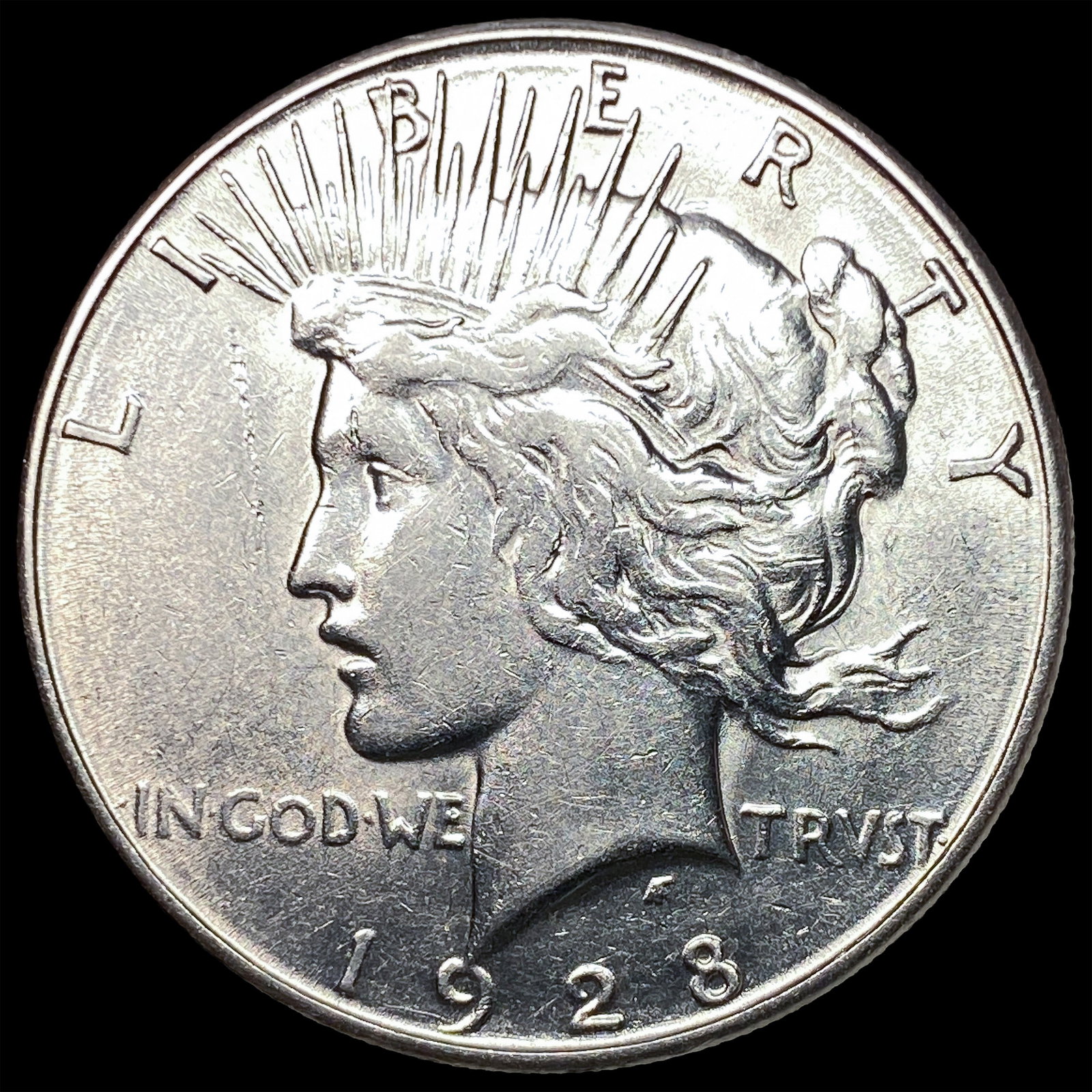 1923 Silver Peace Dollar CLOSELY UNCIRCULATED: 1923 Silver Peace Dollar CLOSELY UNCIRCULATED