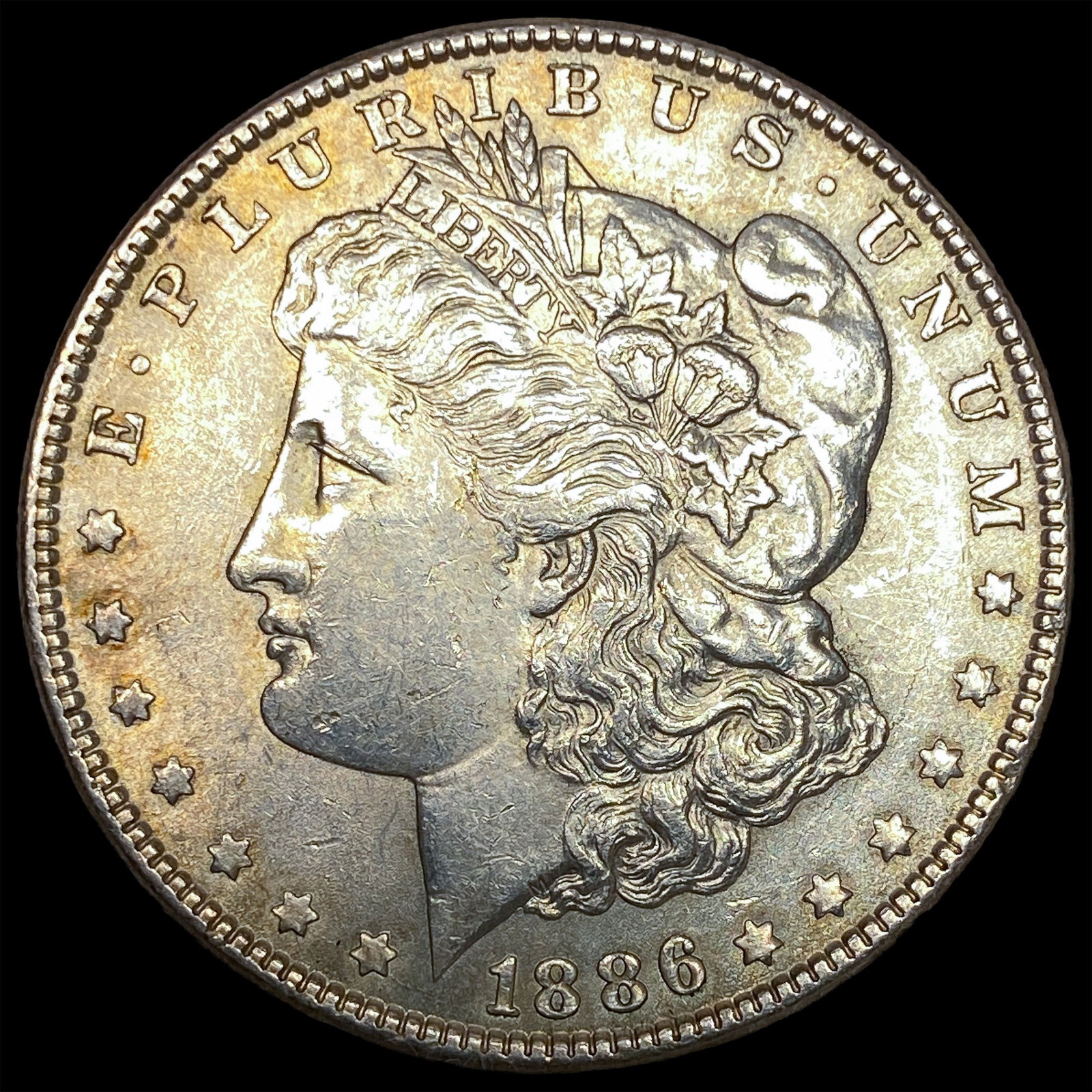 1886 Silver Morgan Dollar CLOSELY UNCIRCULATED: 1886 Silver Morgan Dollar CLOSELY UNCIRCULATED