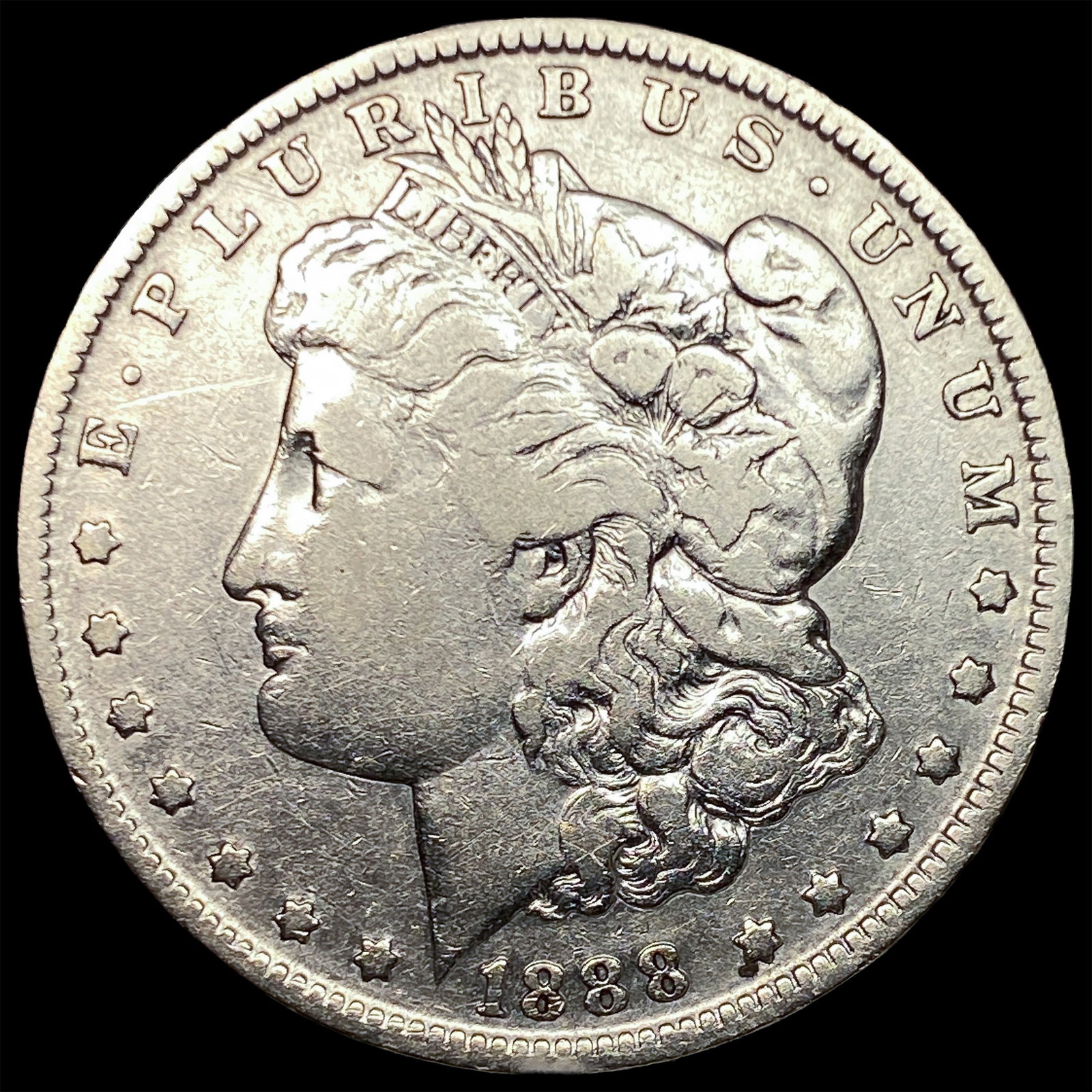 1888-O Silver Morgan Dollar LIGHTLY CIRCULATED: 1888-O Silver Morgan Dollar LIGHTLY CIRCULATED