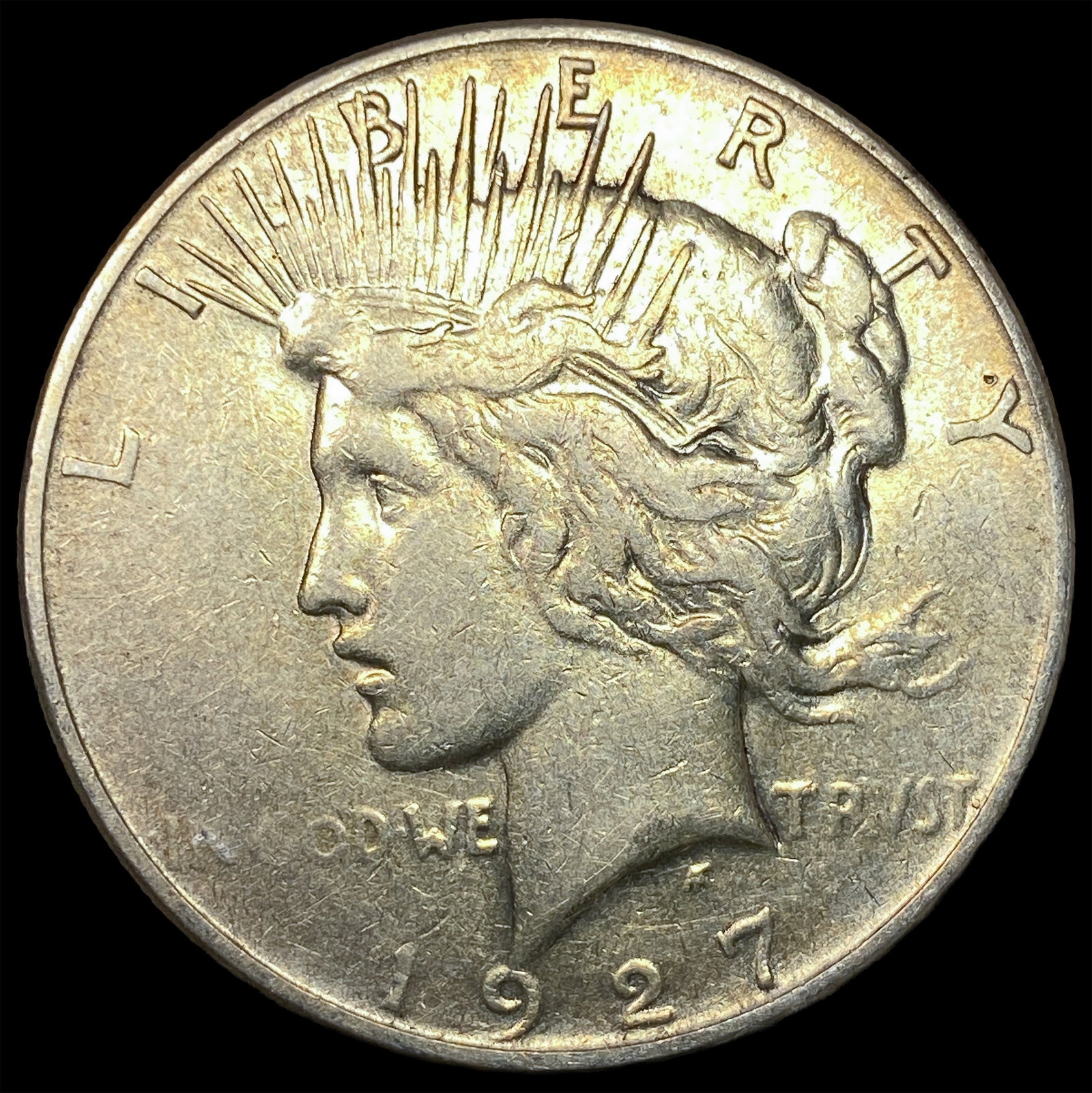 1927-S Silver Peace Dollar LIGHTLY CIRCULATED: 1927-S Silver Peace Dollar LIGHTLY CIRCULATED