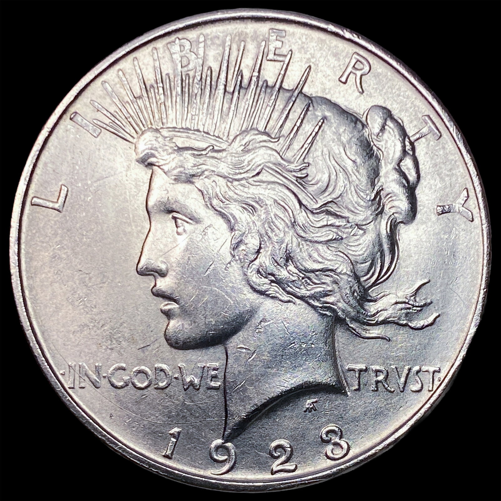1923 Silver Peace Dollar UNCIRCULATED: 1923 Silver Peace Dollar UNCIRCULATED