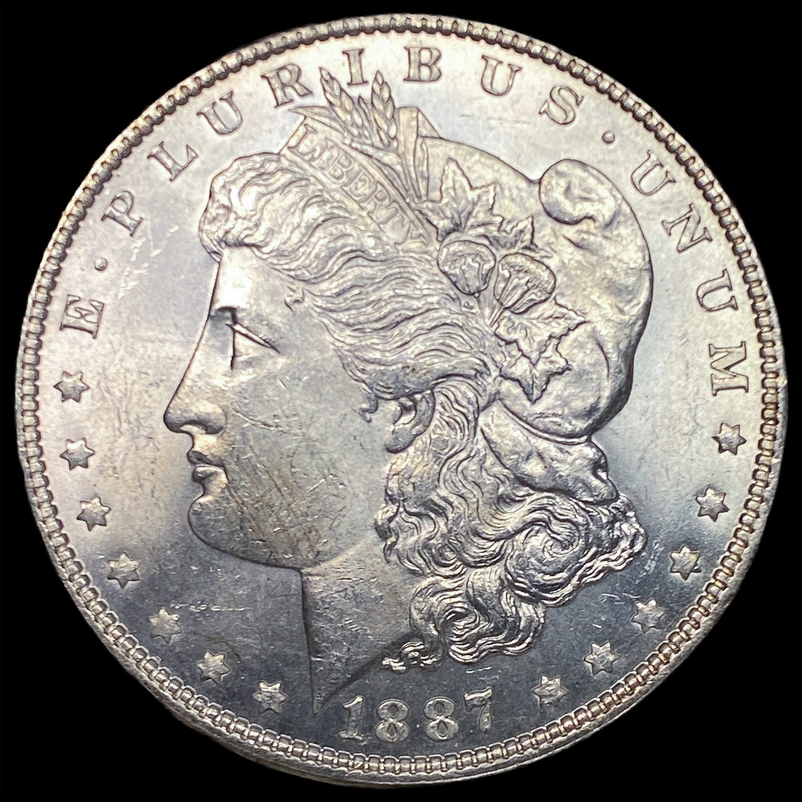 1887 Morgan Silver Dollar UNCIRCULATED: 1887 Morgan Silver Dollar UNCIRCULATED