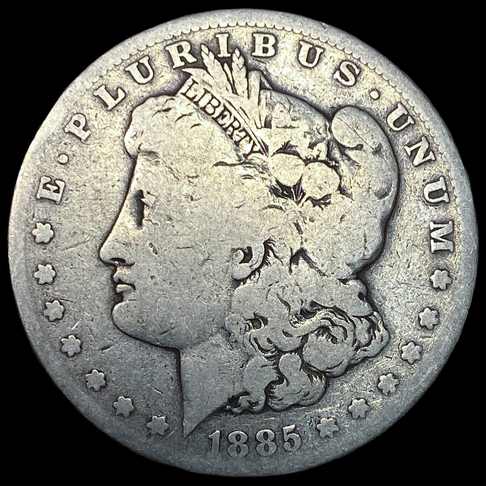 1885 Silver Morgan Dollar NICELY CIRCULATED: 1885 Silver Morgan Dollar NICELY CIRCULATED