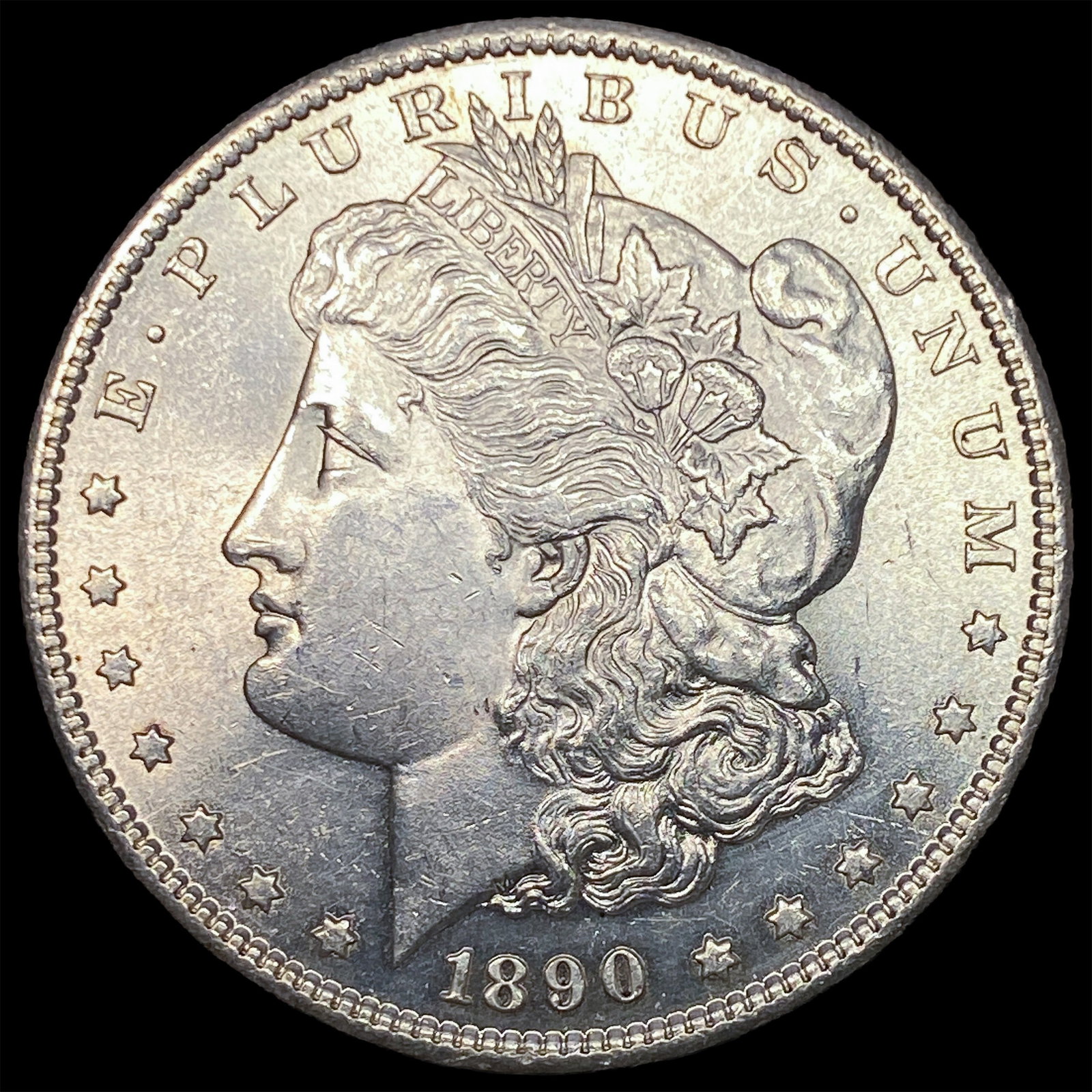 1890 Morgan Silver Dollar UNCIRCULATED: 1890 Morgan Silver Dollar UNCIRCULATED