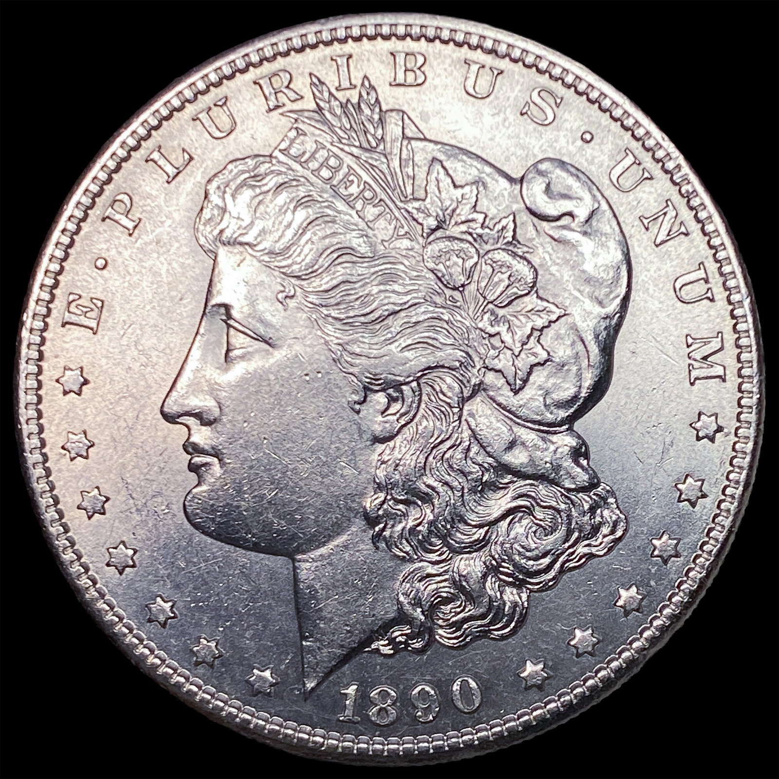 1890-S Silver Morgan Dollar UNCIRCULATED: 1890-S Silver Morgan Dollar UNCIRCULATED