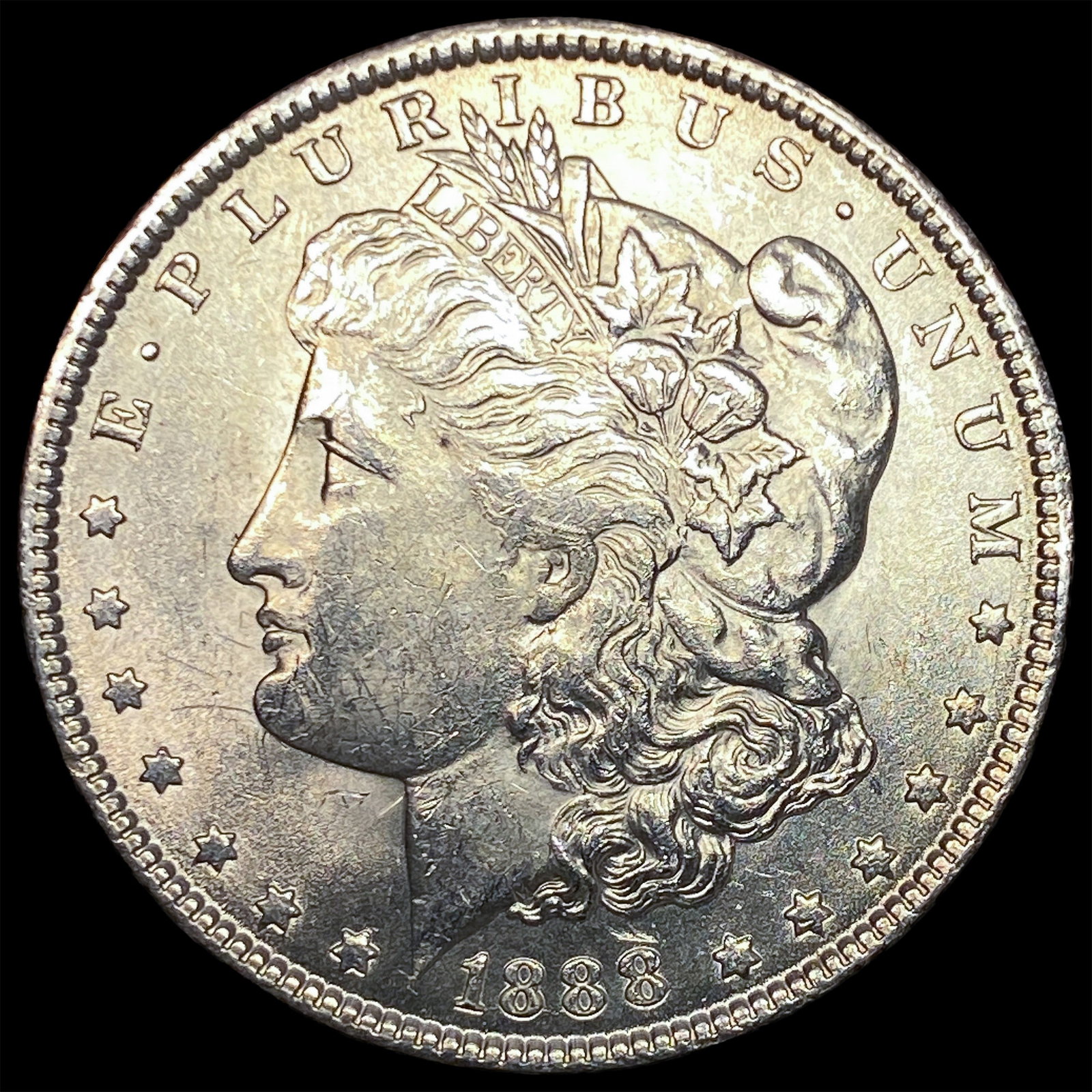 1888 Morgan Silver Dollar CHOICE AU: 1888 Morgan Silver Dollar CHOICE AU