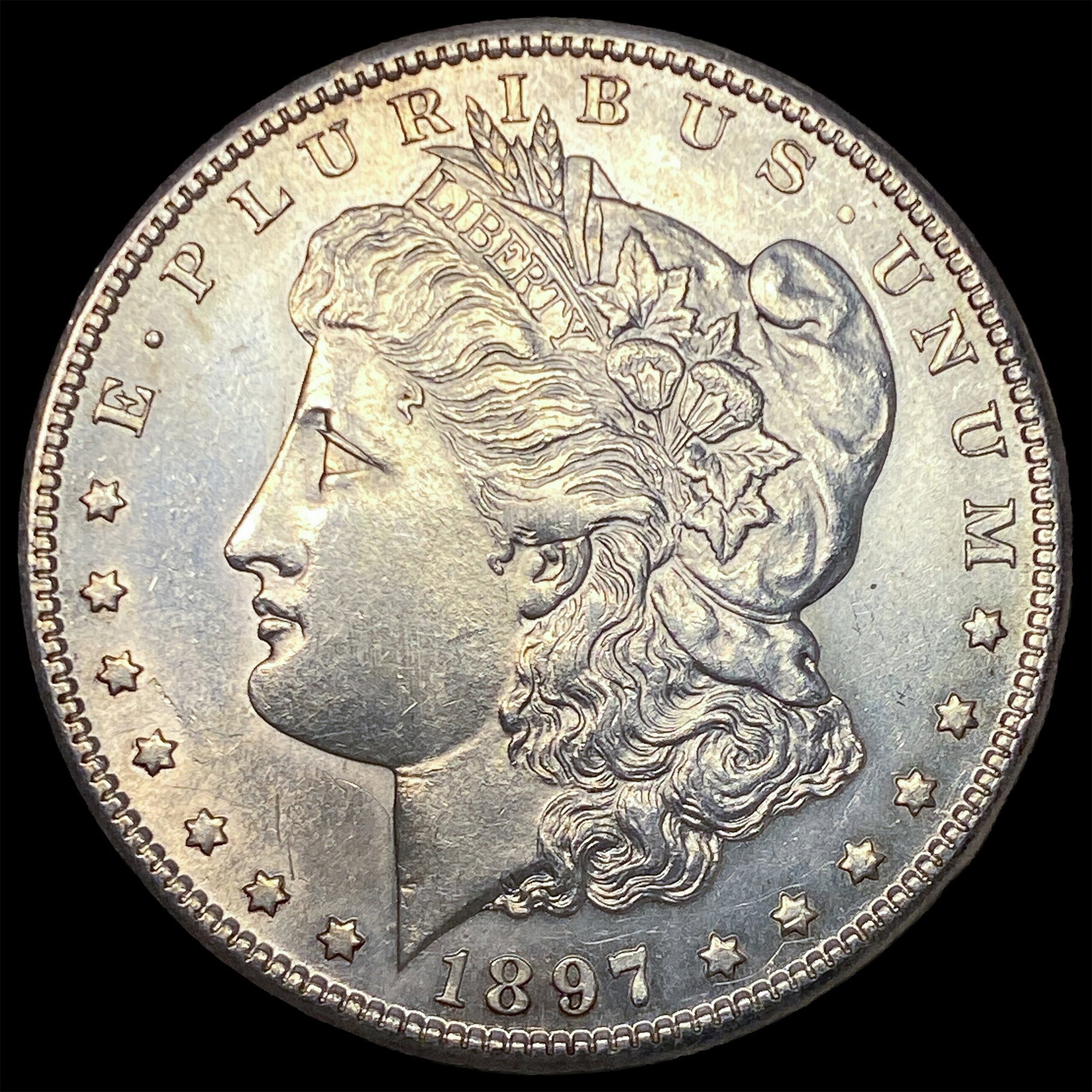 1897-S Silver Morgan Dollar UNCIRCULATED: 1897-S Silver Morgan Dollar UNCIRCULATED