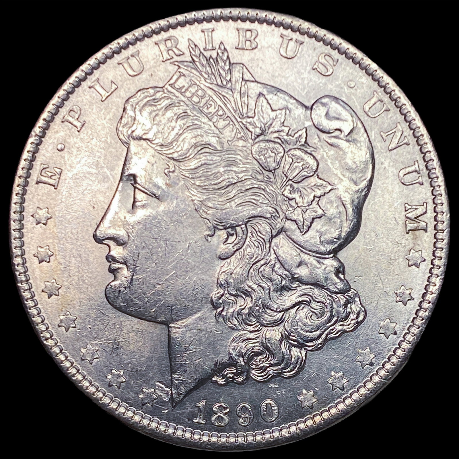 1890 Morgan Silver Dollar UNCIRCULATED: 1890 Morgan Silver Dollar UNCIRCULATED