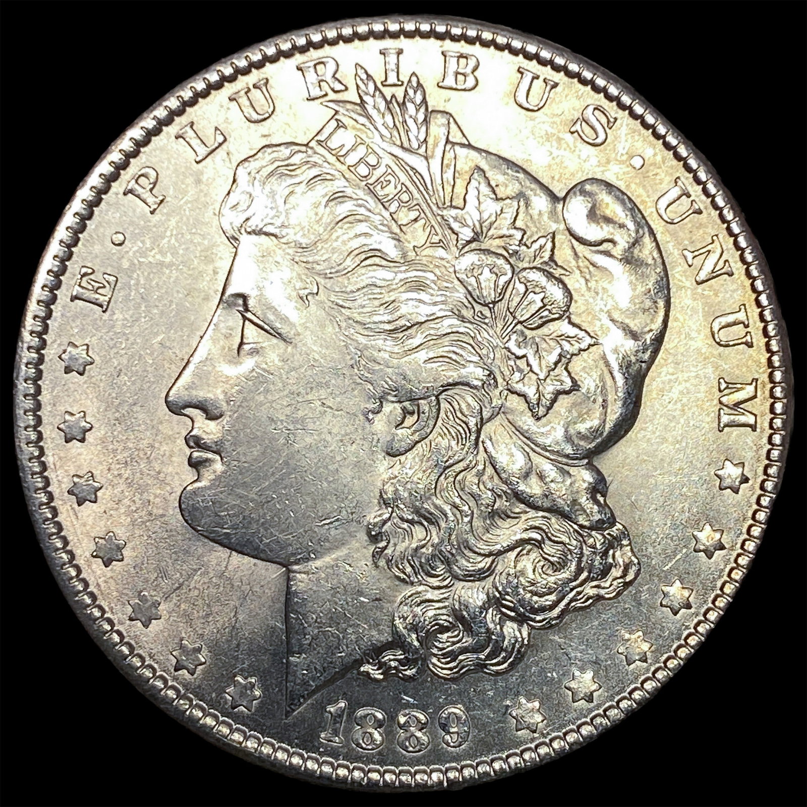 1889 Morgan Silver Dollar UNCIRCULATED: 1889 Morgan Silver Dollar UNCIRCULATED