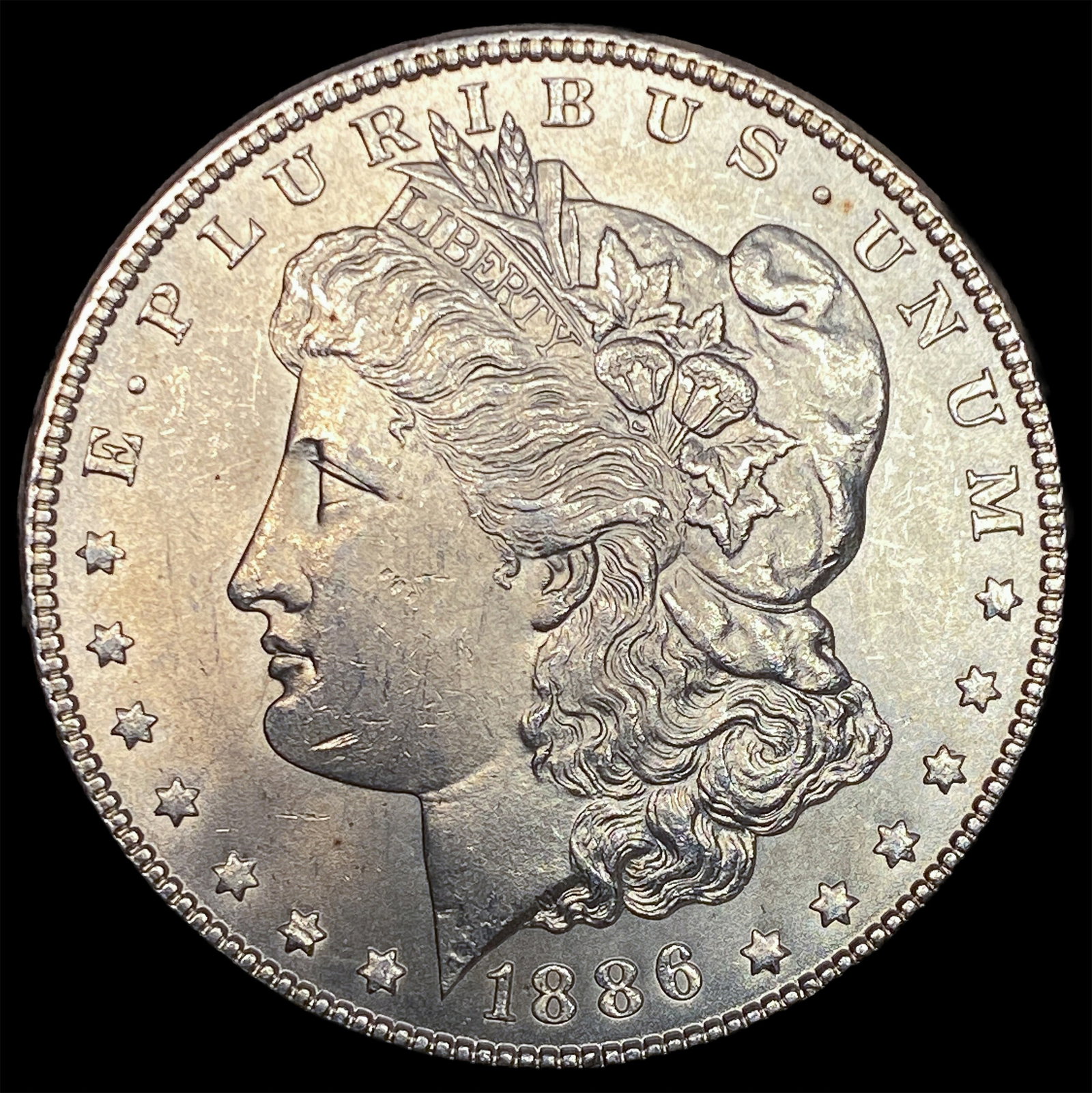 1886 Silver Morgan Dollar UNCIRCULATED: 1886 Silver Morgan Dollar UNCIRCULATED